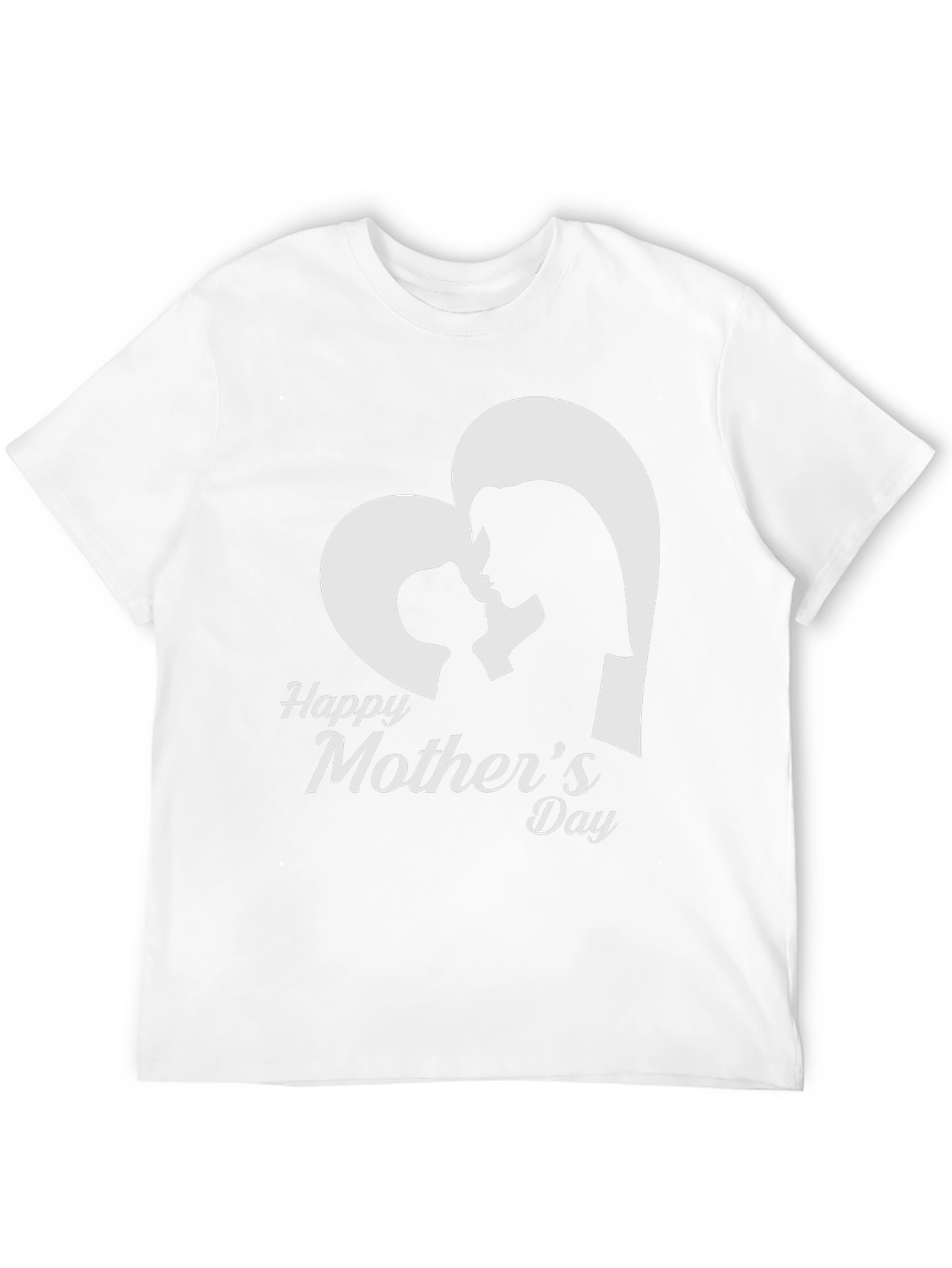 Happy Mothers Day Graphic Tee - Black