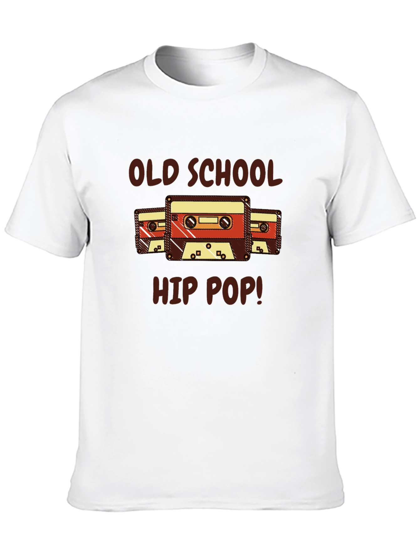 Old School Hip Pop Cassette Graphic Tee