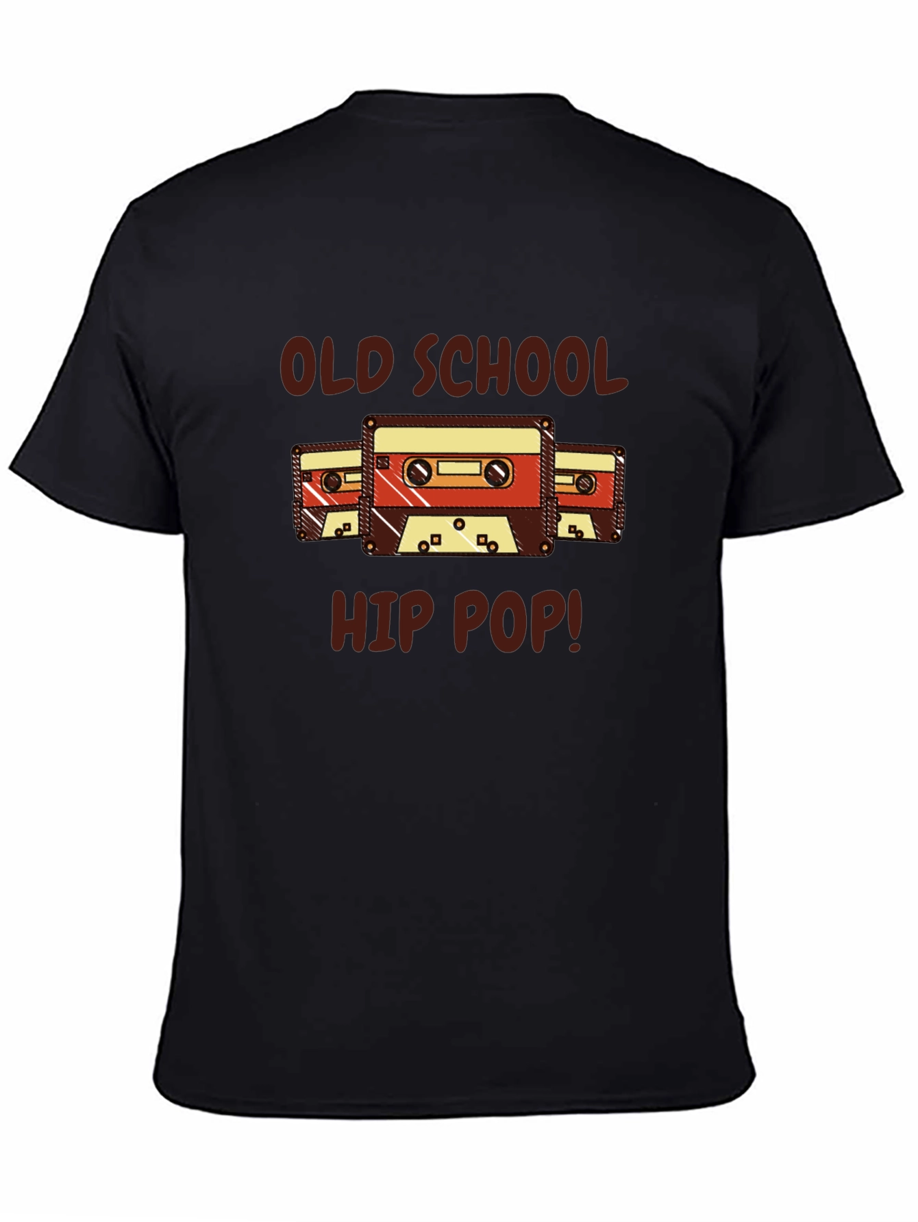 Old School Hip Pop Cassette Graphic Tee