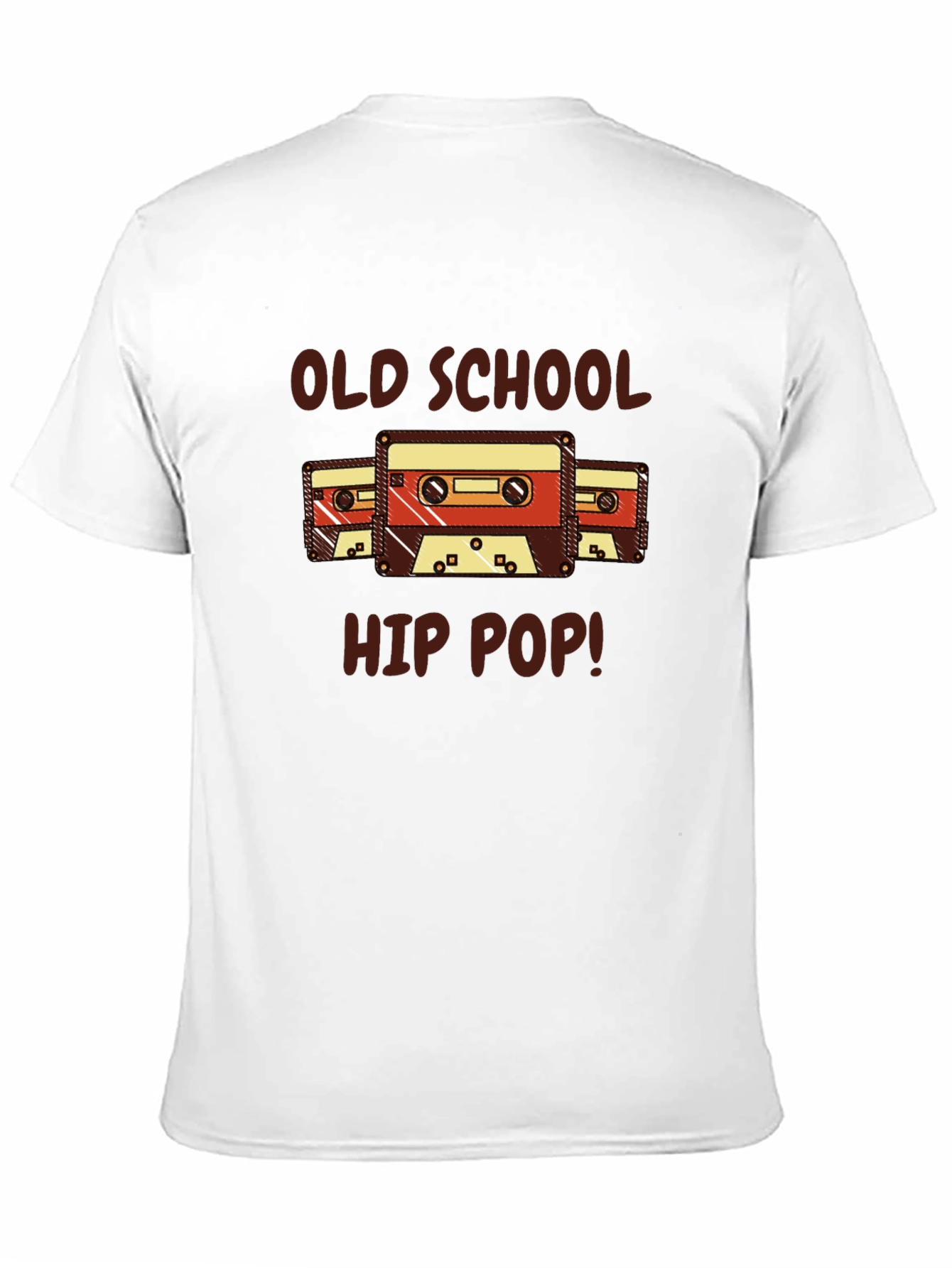Old School Hip Pop Cassette Graphic Tee