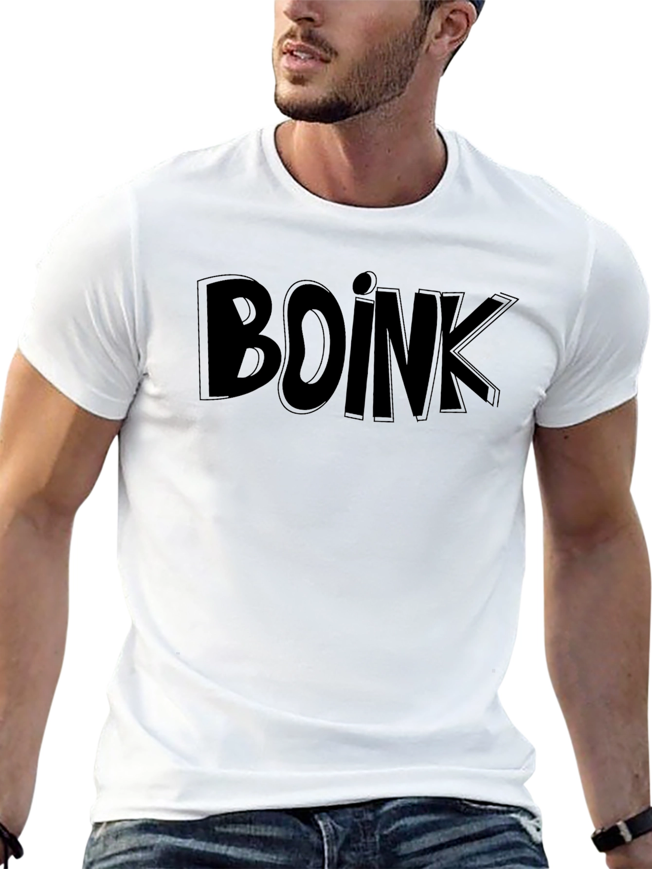 BOINK Funny Graphic Novelty T-Shirt