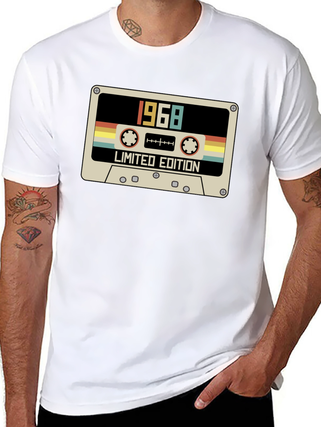1968 Cassette Tape Limited Edition Graphic T-Shirt