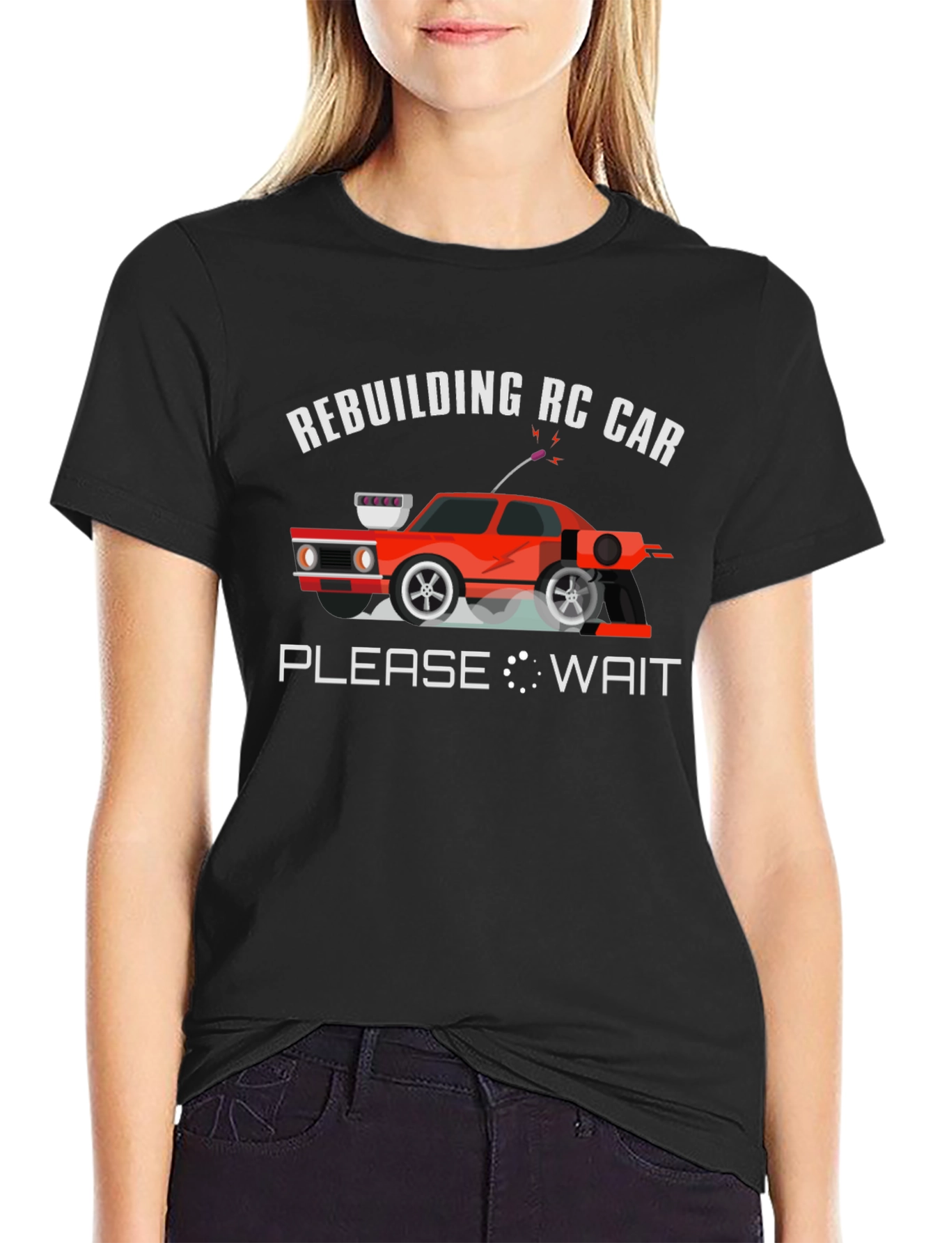 Rebuilding RC Car T-Shirt - Funny Hobby Tee
