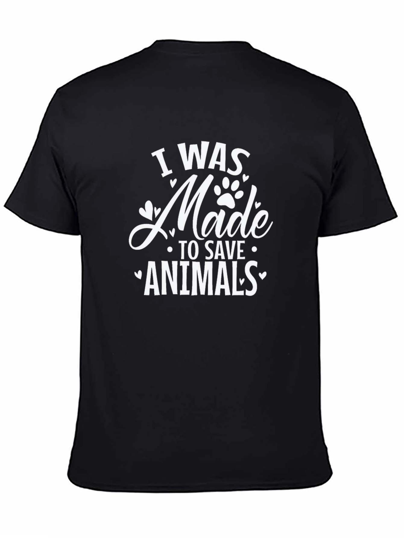 I Was Made to Save Animals Graphic Tee