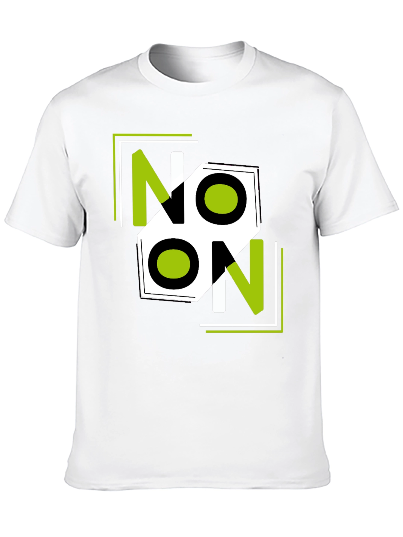 Graphic Tee - NOON Design Stylish Black Shirt