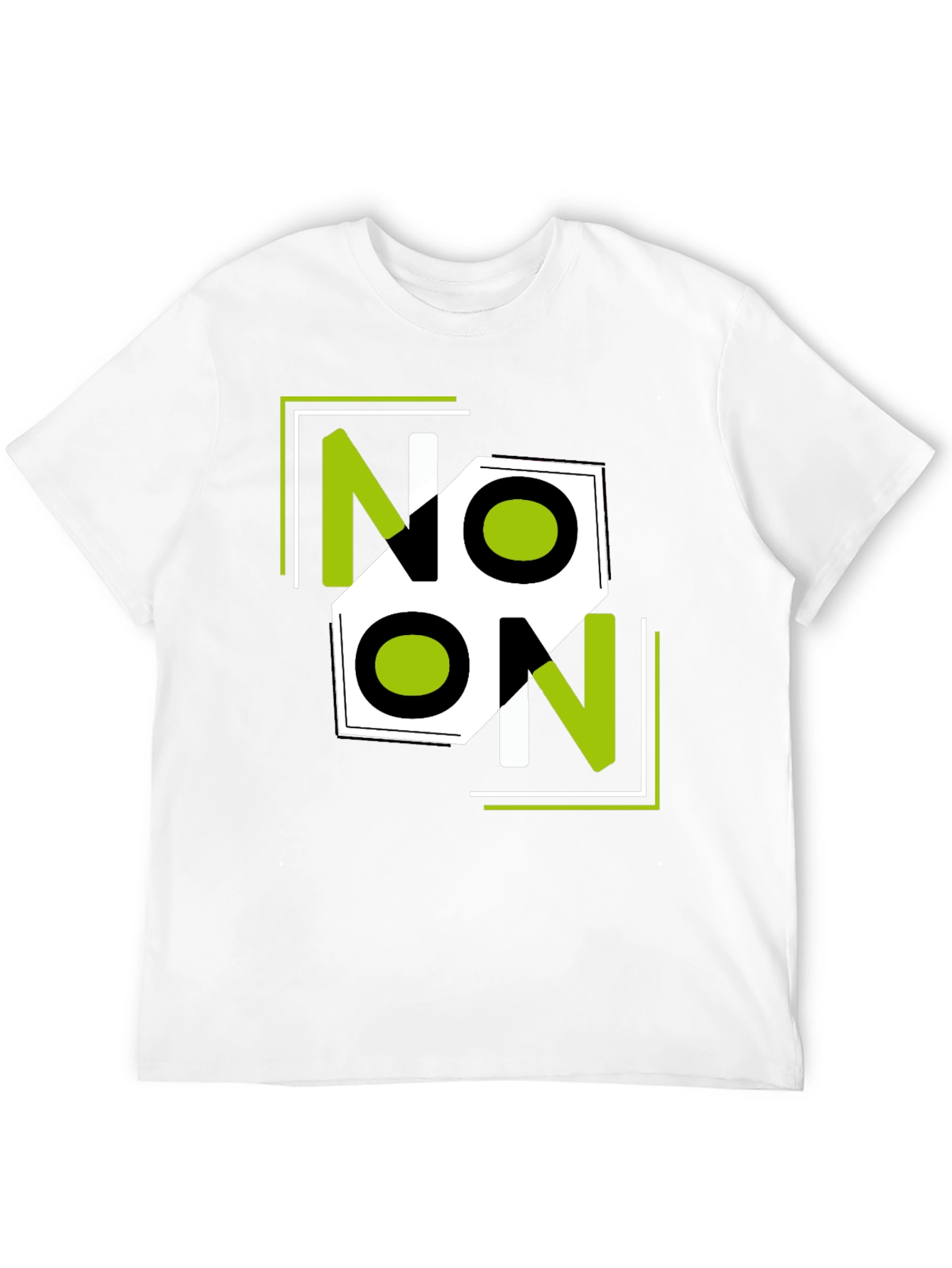 Graphic Tee - NOON Design Stylish Black Shirt