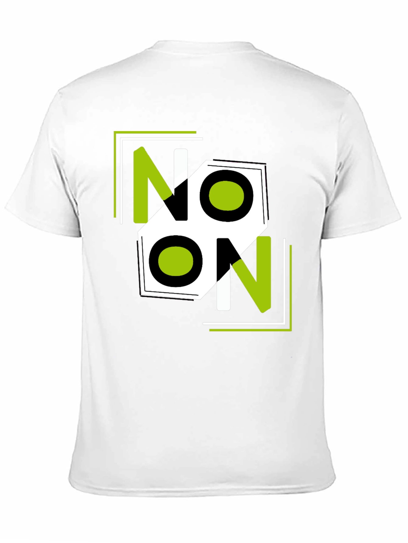Graphic Tee - NOON Design Stylish Black Shirt