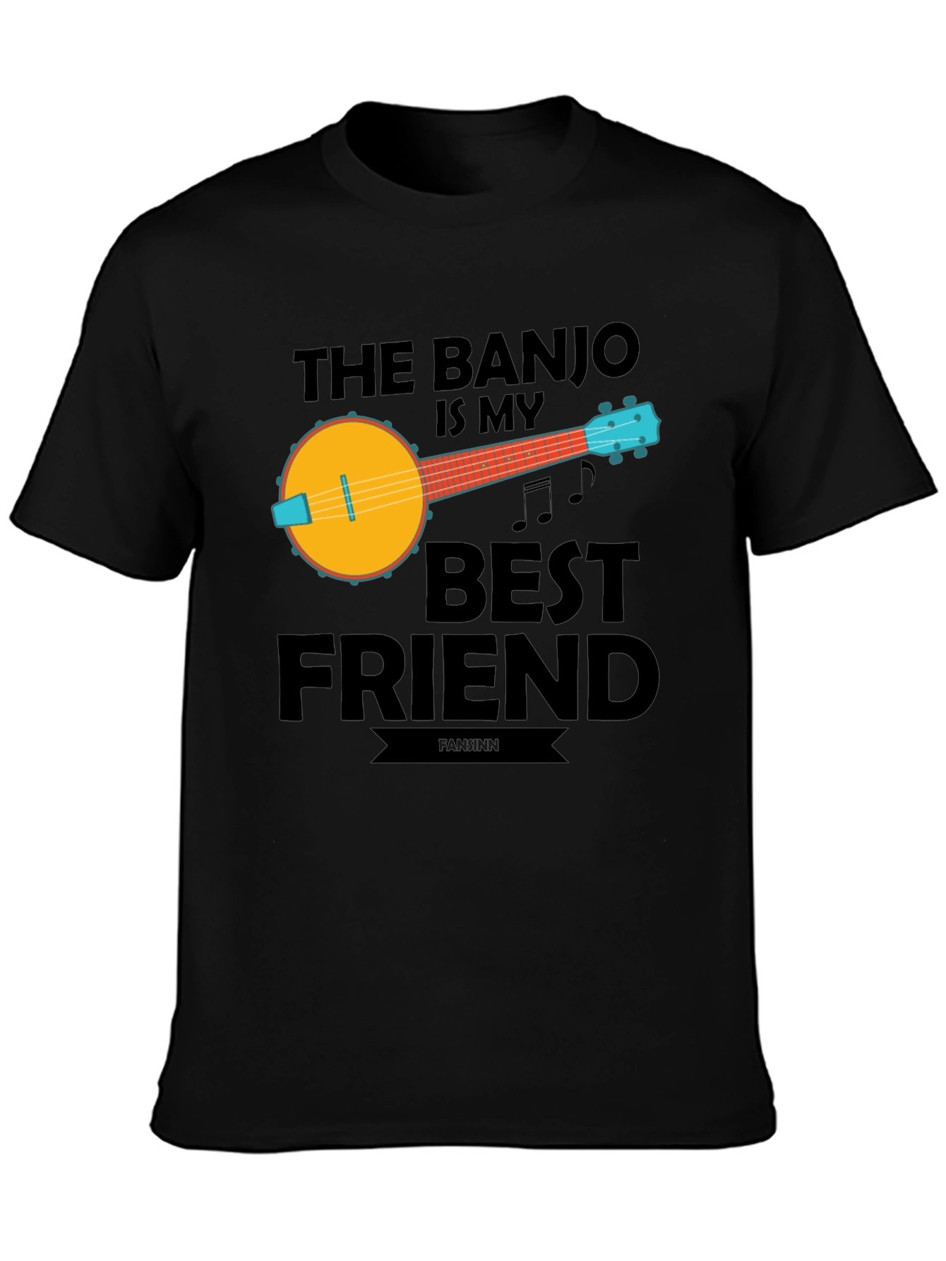 Banjo Best Friend Graphic T-Shirt - Music Lover Tee