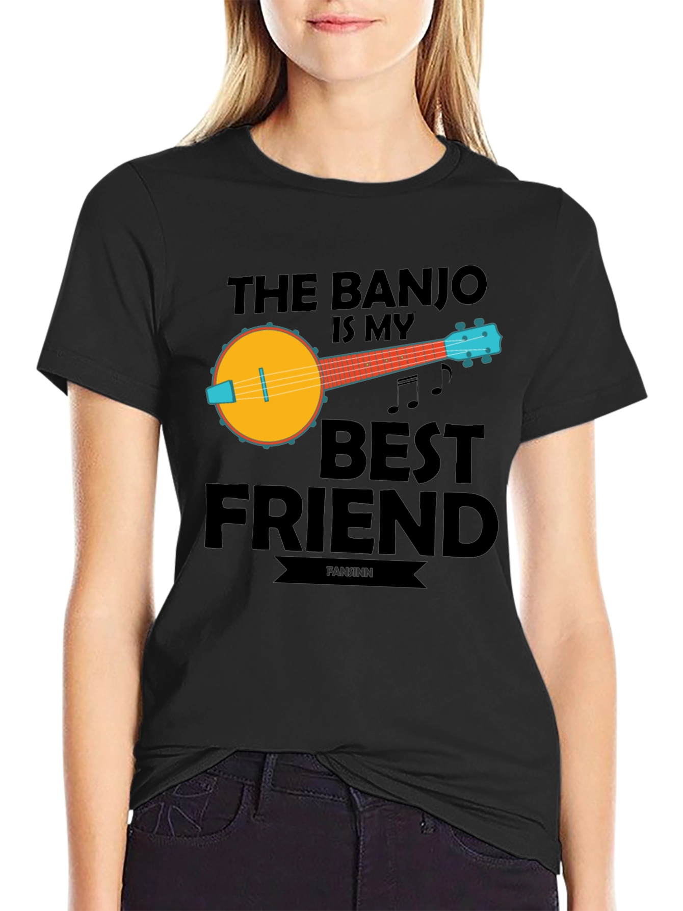 Banjo Best Friend Graphic T-Shirt - Music Lover Tee