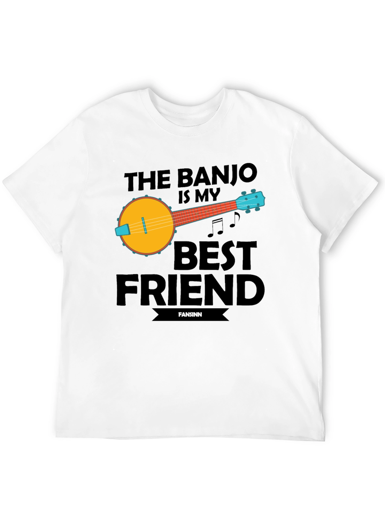 Banjo Best Friend Graphic T-Shirt - Music Lover Tee