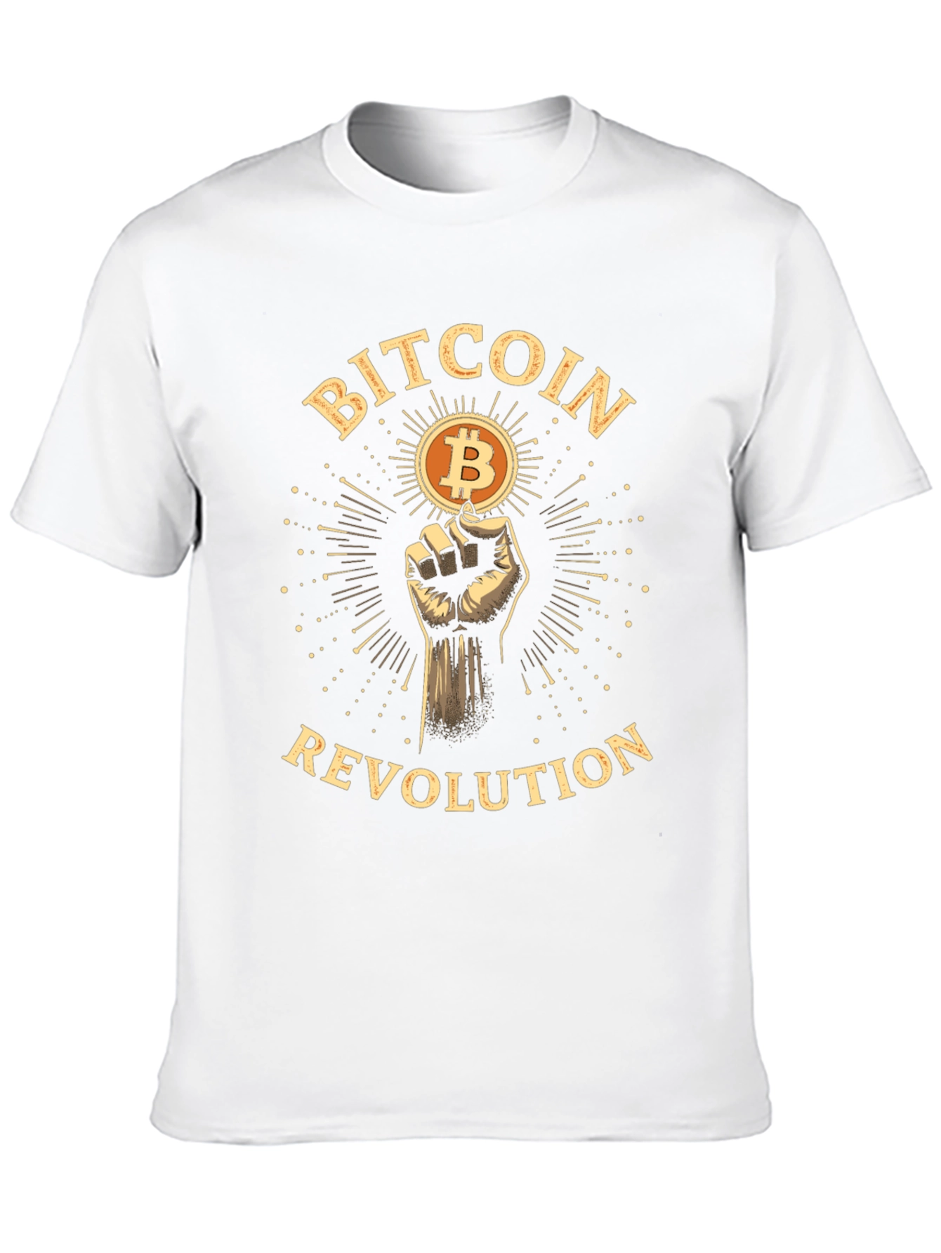 Bitcoin Revolution T-Shirt - Crypto Supporter Tee