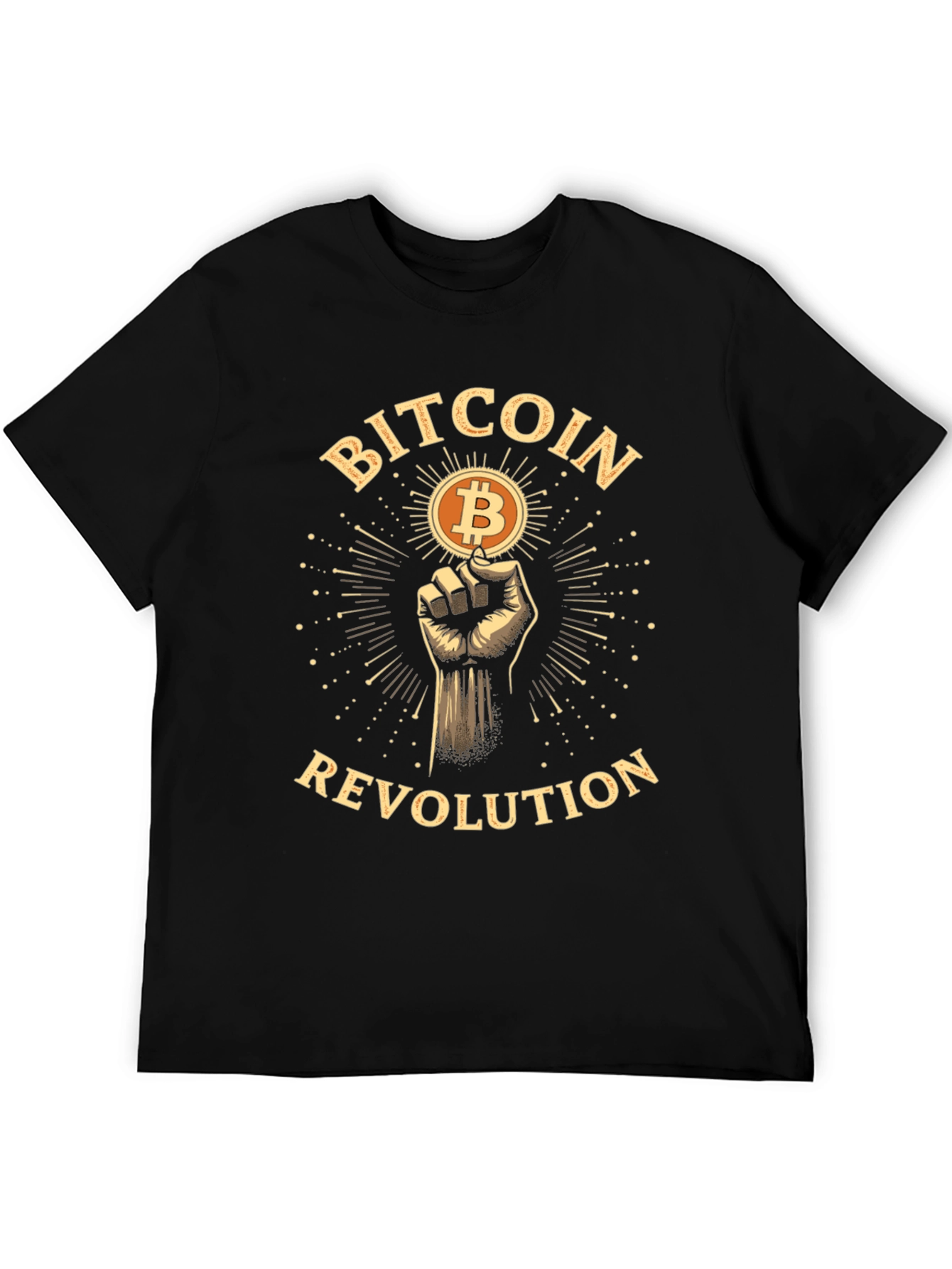 Bitcoin Revolution T-Shirt - Crypto Supporter Tee