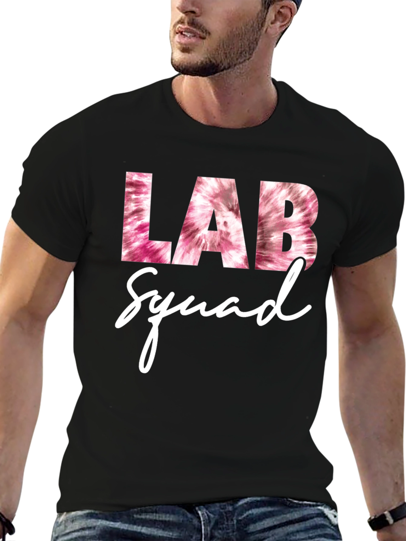 Lab Squad Tie Dye T-Shirt - Science Team Apparel