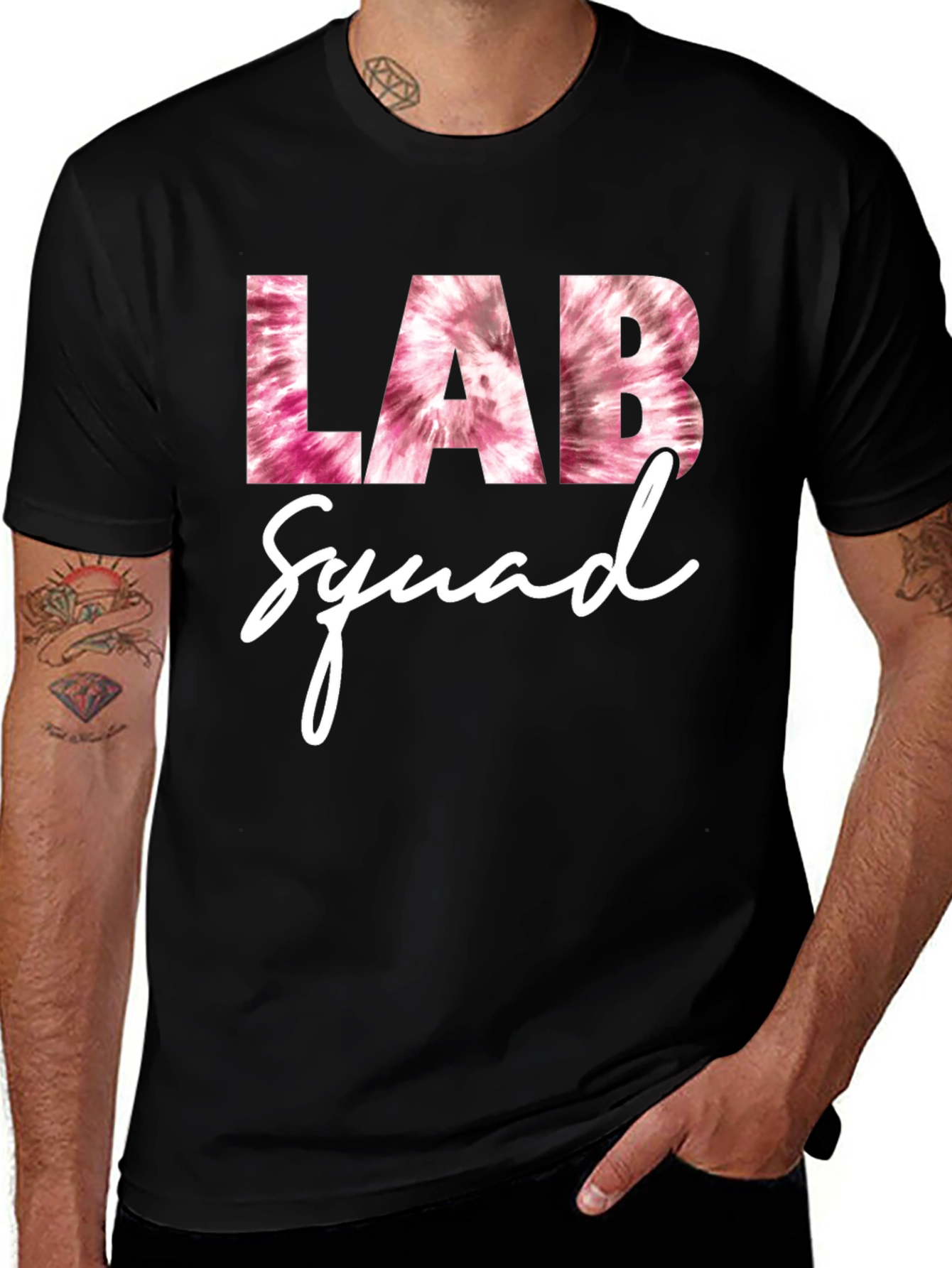 Lab Squad Tie Dye T-Shirt - Science Team Apparel