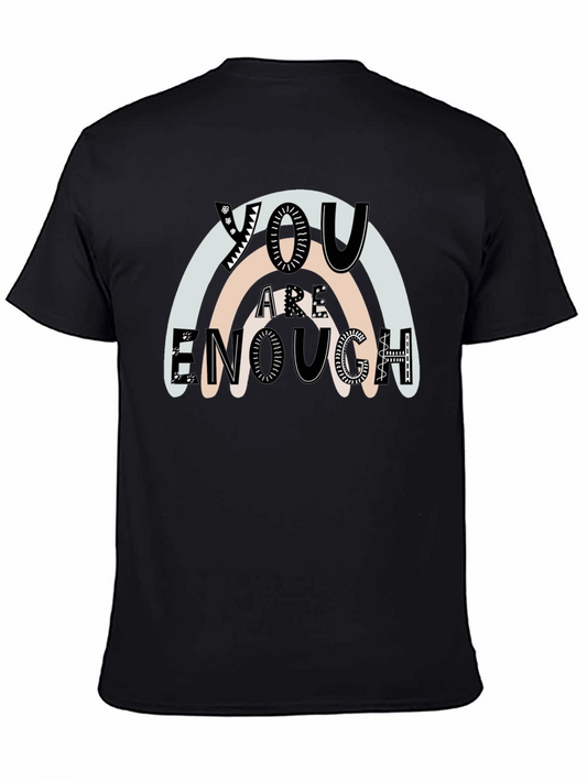 You Are Enough Rainbow T-Shirt