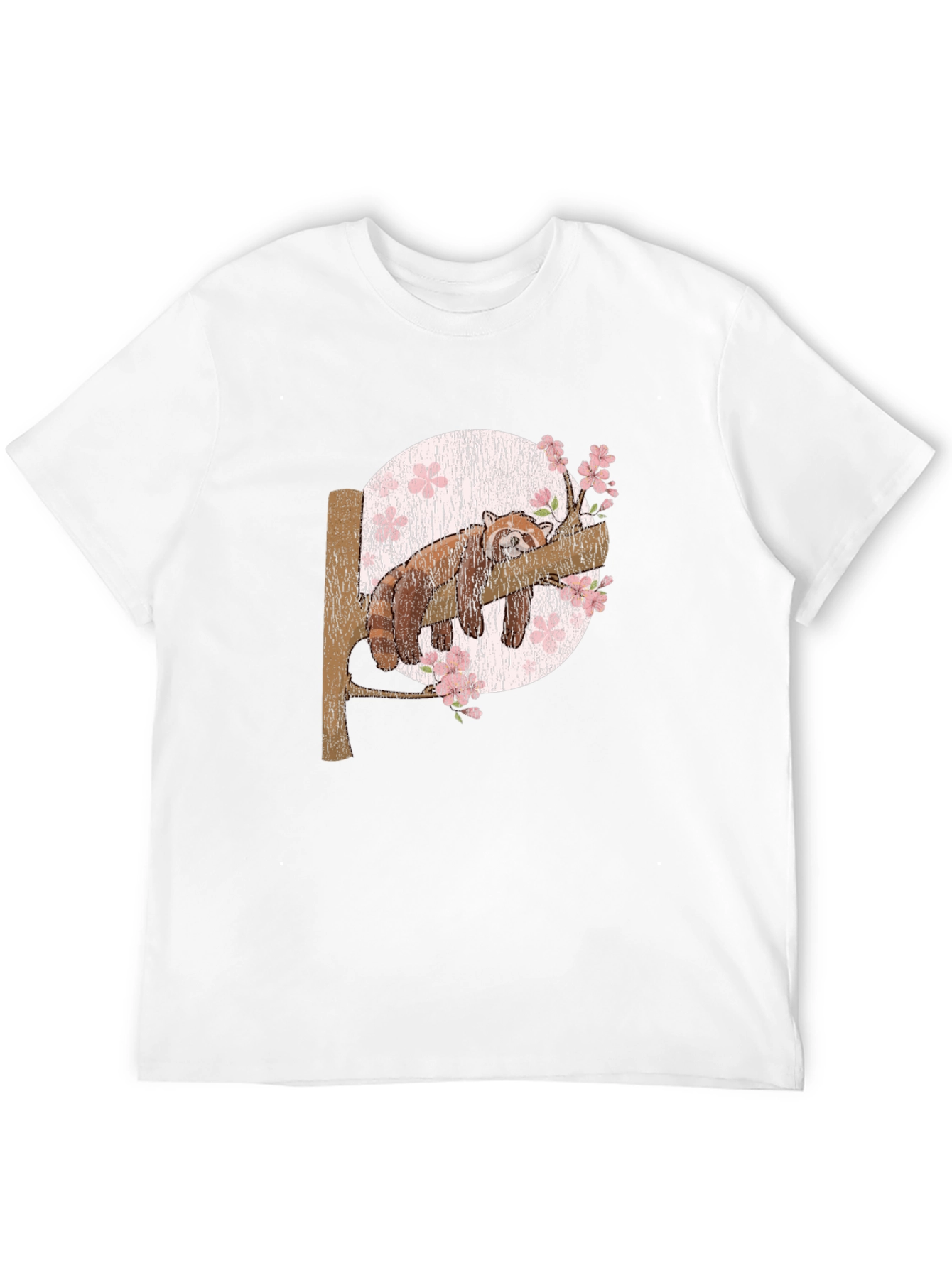 Red Panda Slumber T-Shirt: Unique Animal Graphic Tee