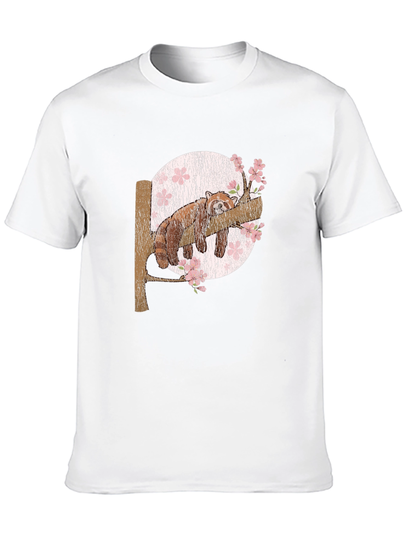 Red Panda Slumber T-Shirt: Unique Animal Graphic Tee
