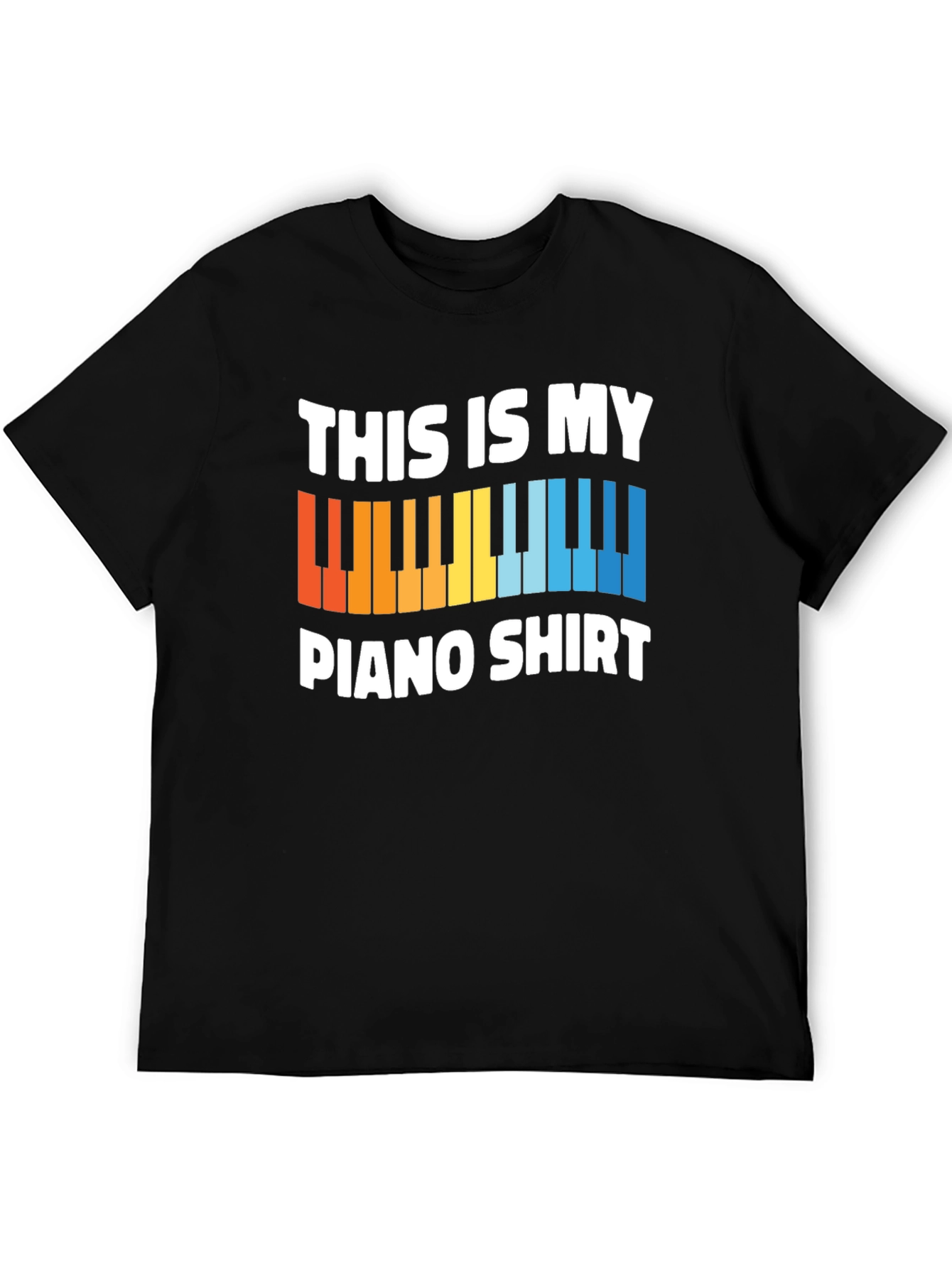 This Is My Piano Shirt - Musician Graphic Tee