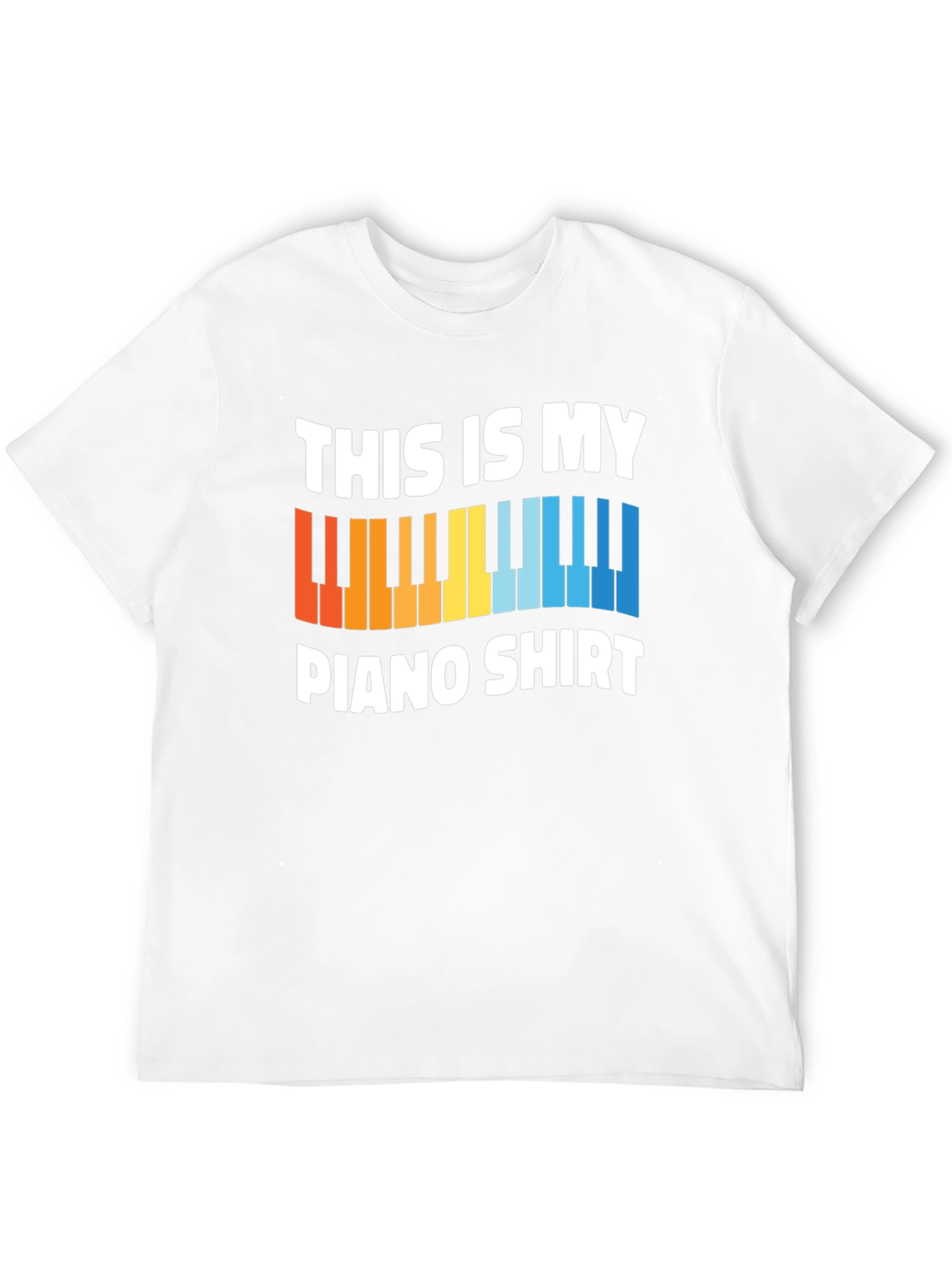 This Is My Piano Shirt - Musician Graphic Tee