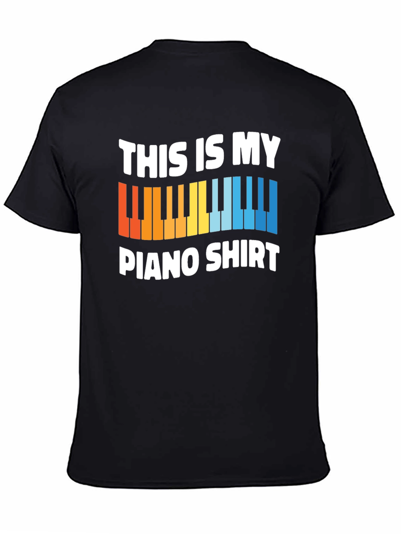 This Is My Piano Shirt - Musician Graphic Tee