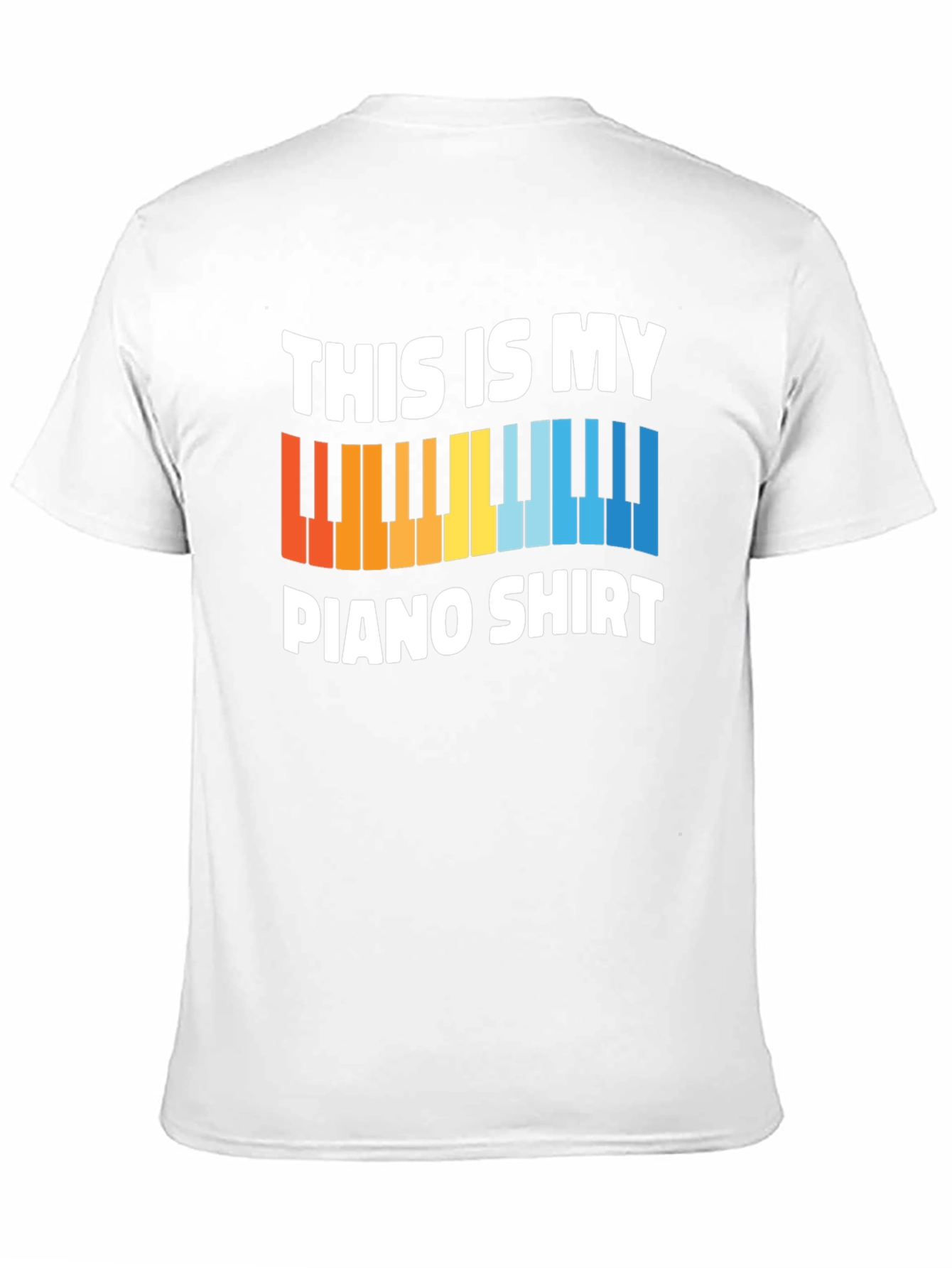 This Is My Piano Shirt - Musician Graphic Tee