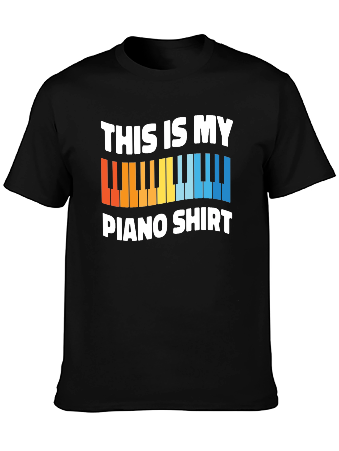 This Is My Piano Shirt - Musician Graphic Tee