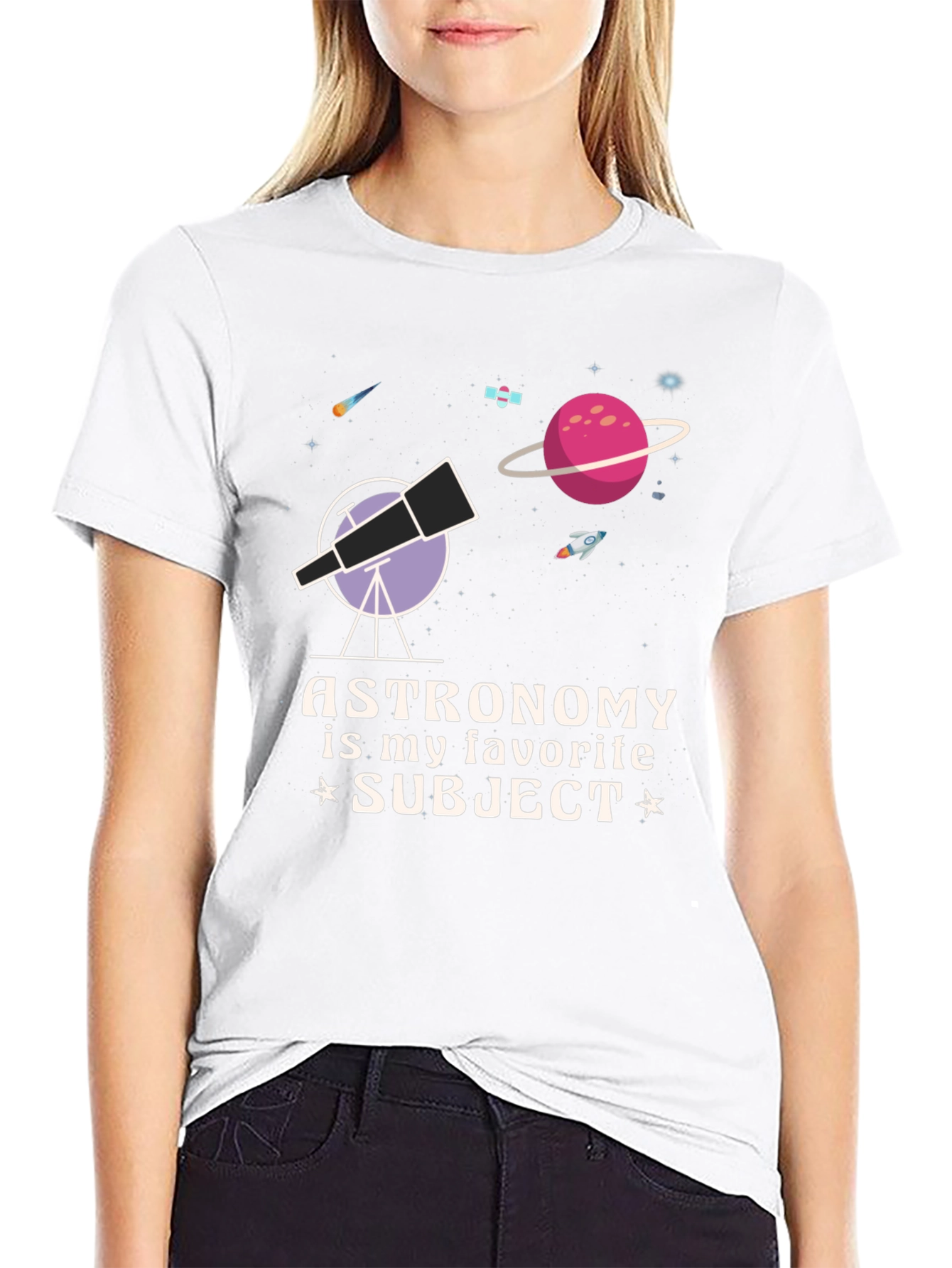 Astronomy Favorite Subject Graphic Tee