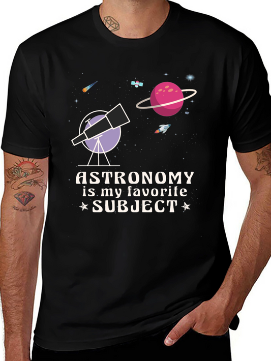 Astronomy Favorite Subject Graphic Tee
