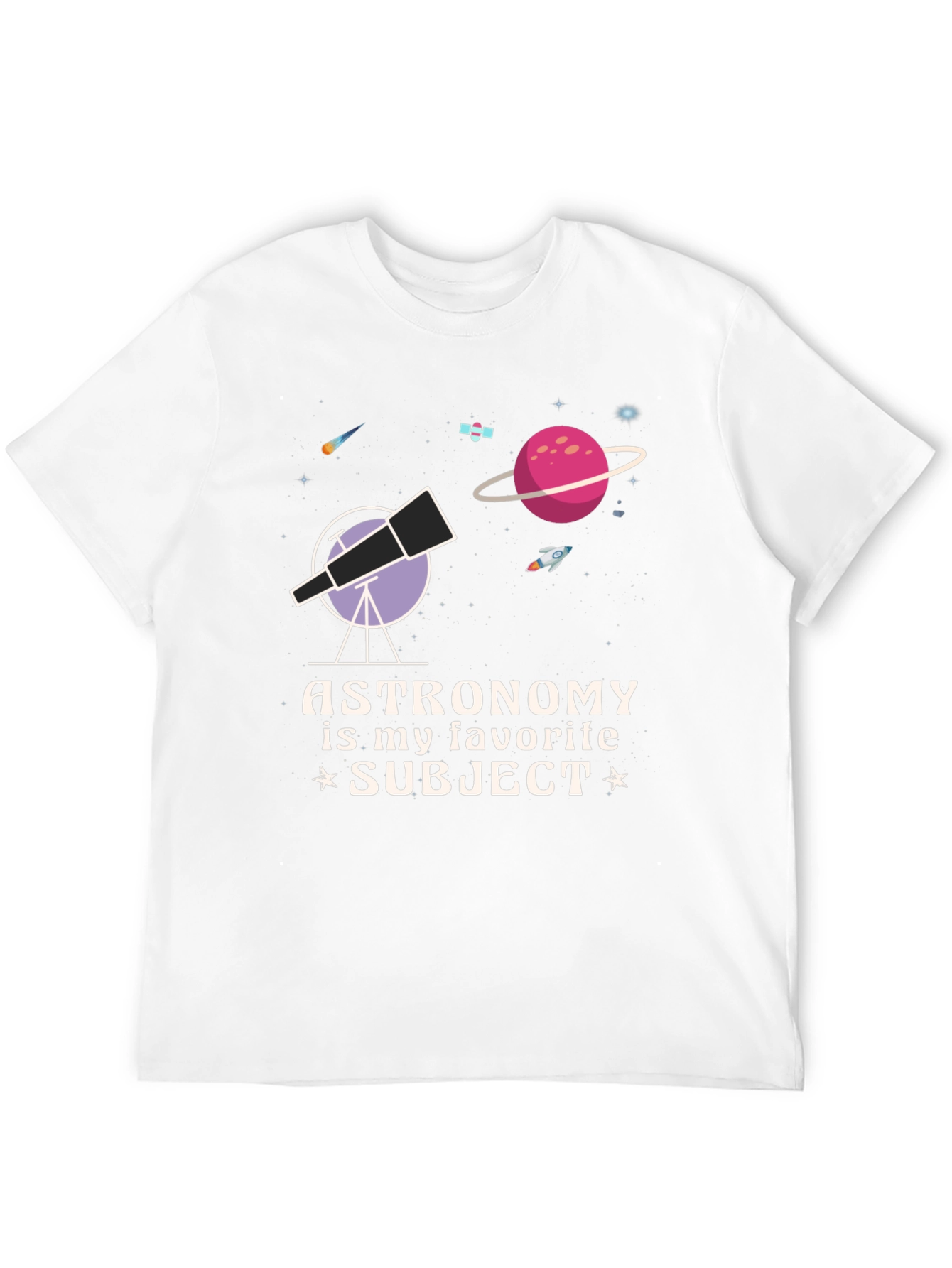 Astronomy Favorite Subject Graphic Tee