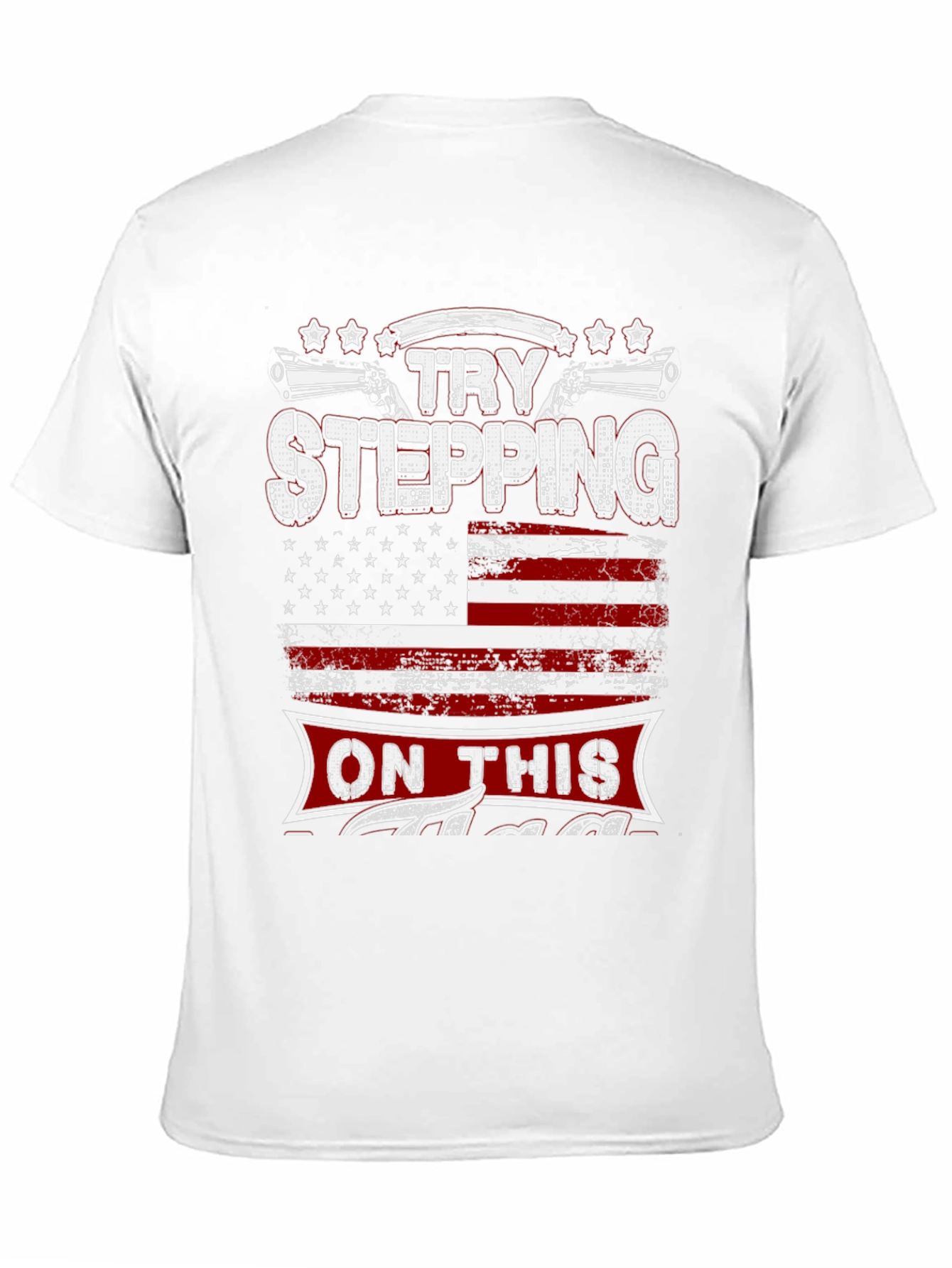 Try Stepping on This Graphic Tee