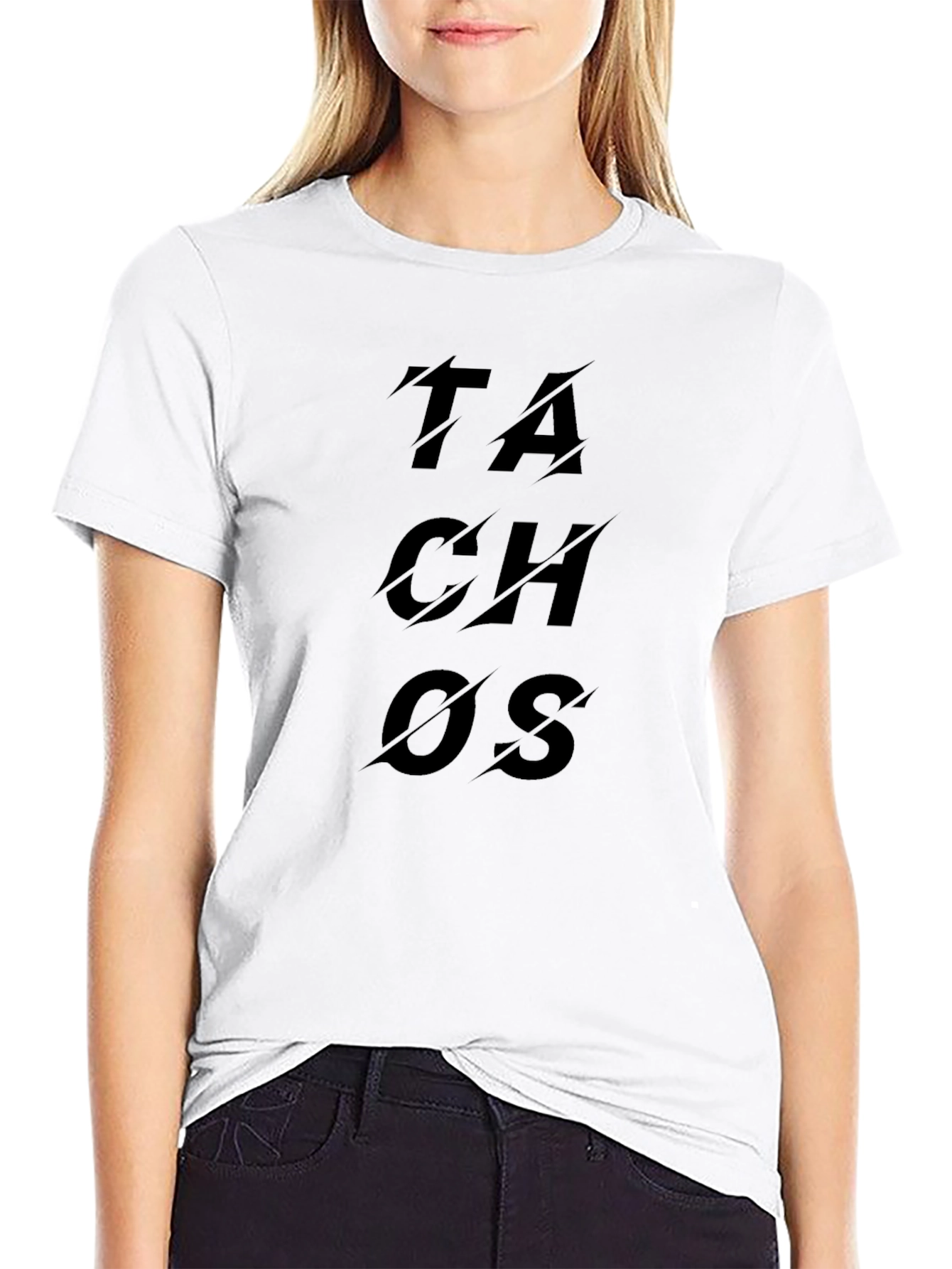 Tachos Graphic Black T-Shirt