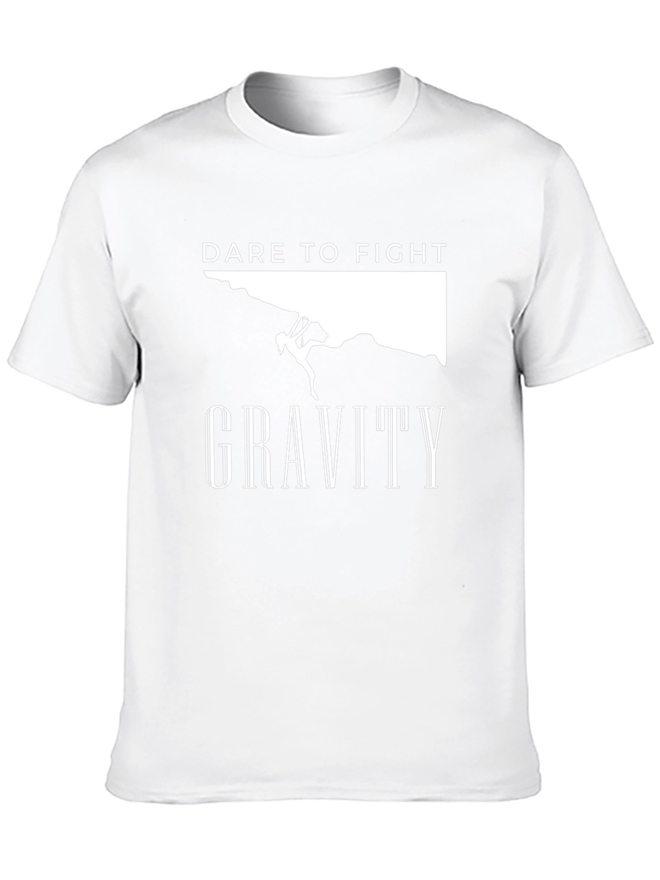 Dare to Fight Gravity T-Shirt | Climbing Shirt