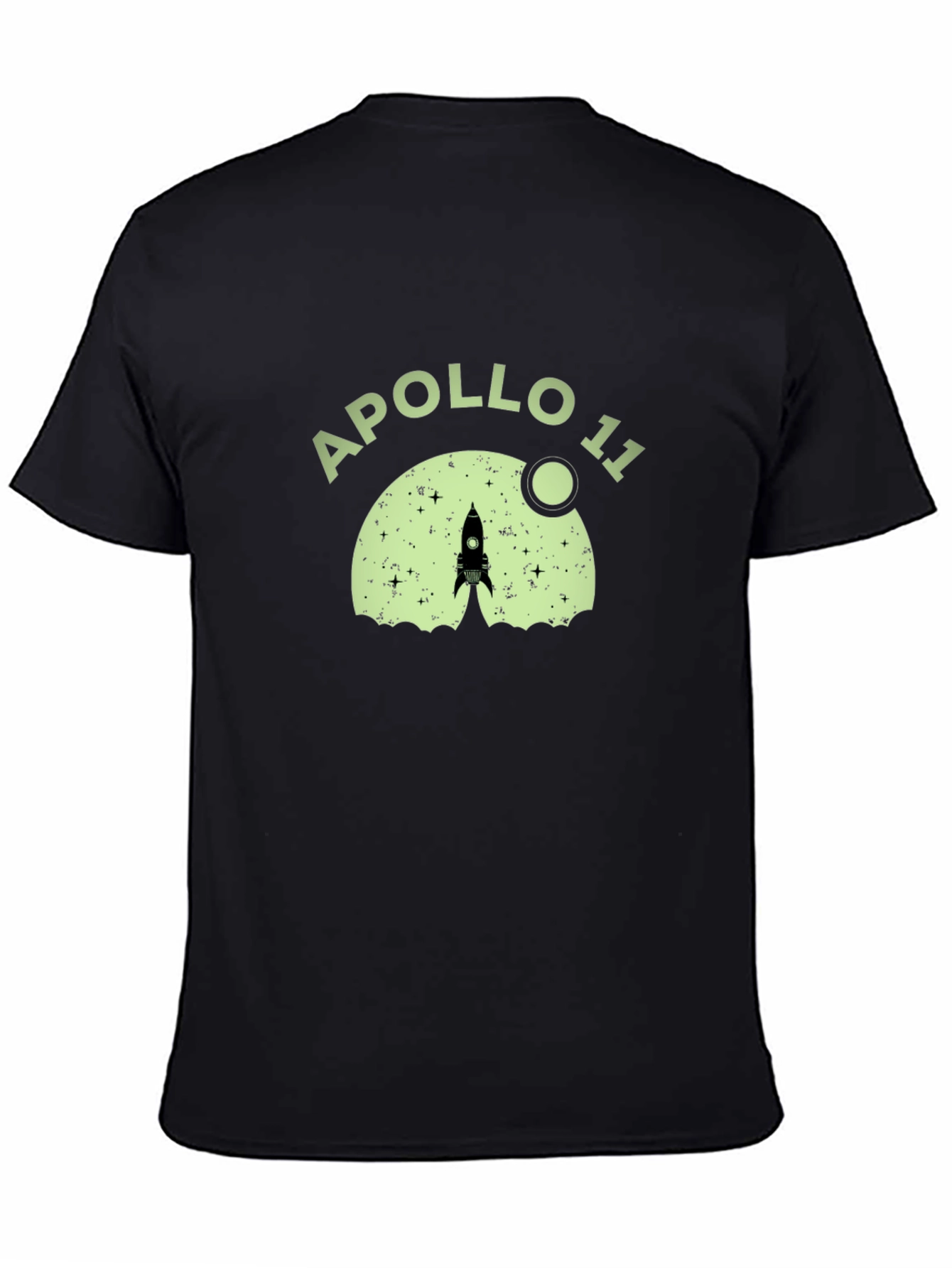 Apollo 11 Rocket Launch Graphic T-Shirt