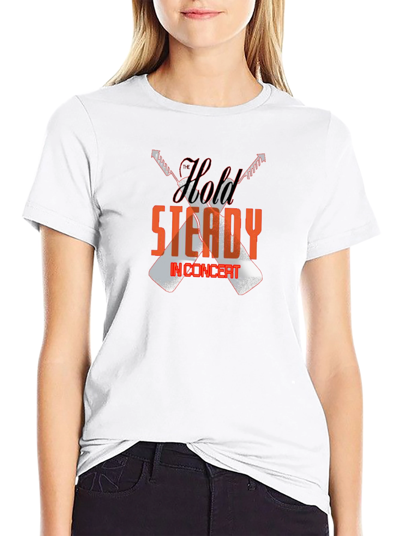 Hold Steady Concert Black T-Shirt