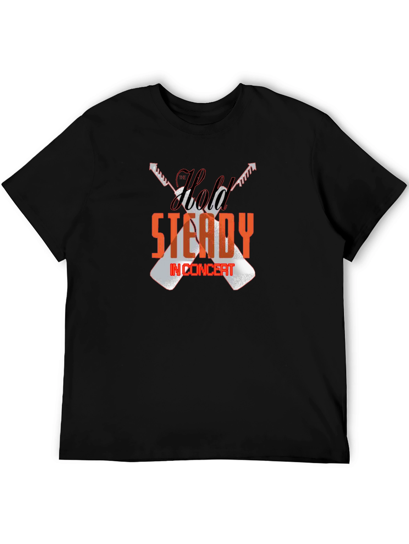 Hold Steady Concert Black T-Shirt
