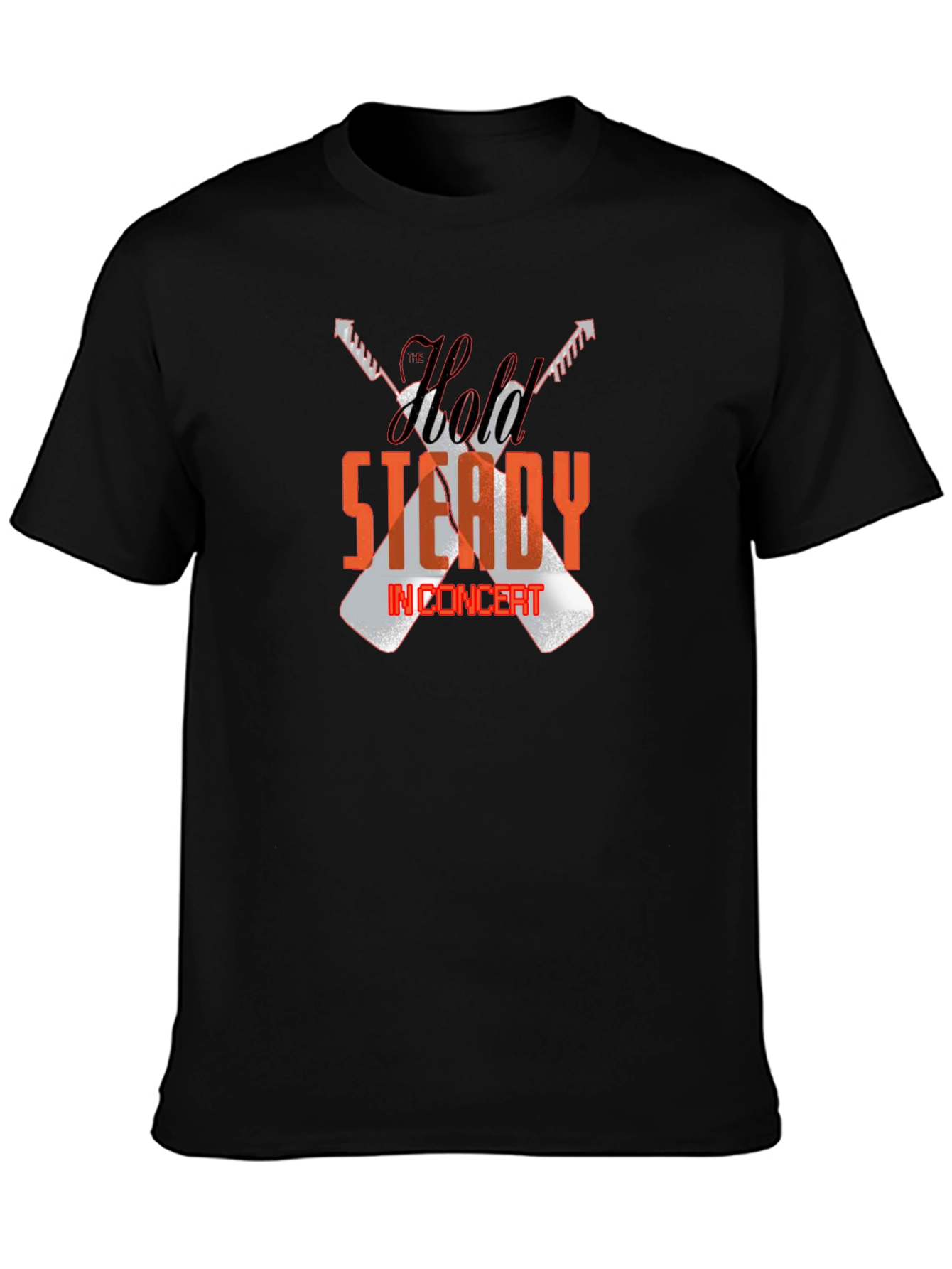 Hold Steady Concert Black T-Shirt