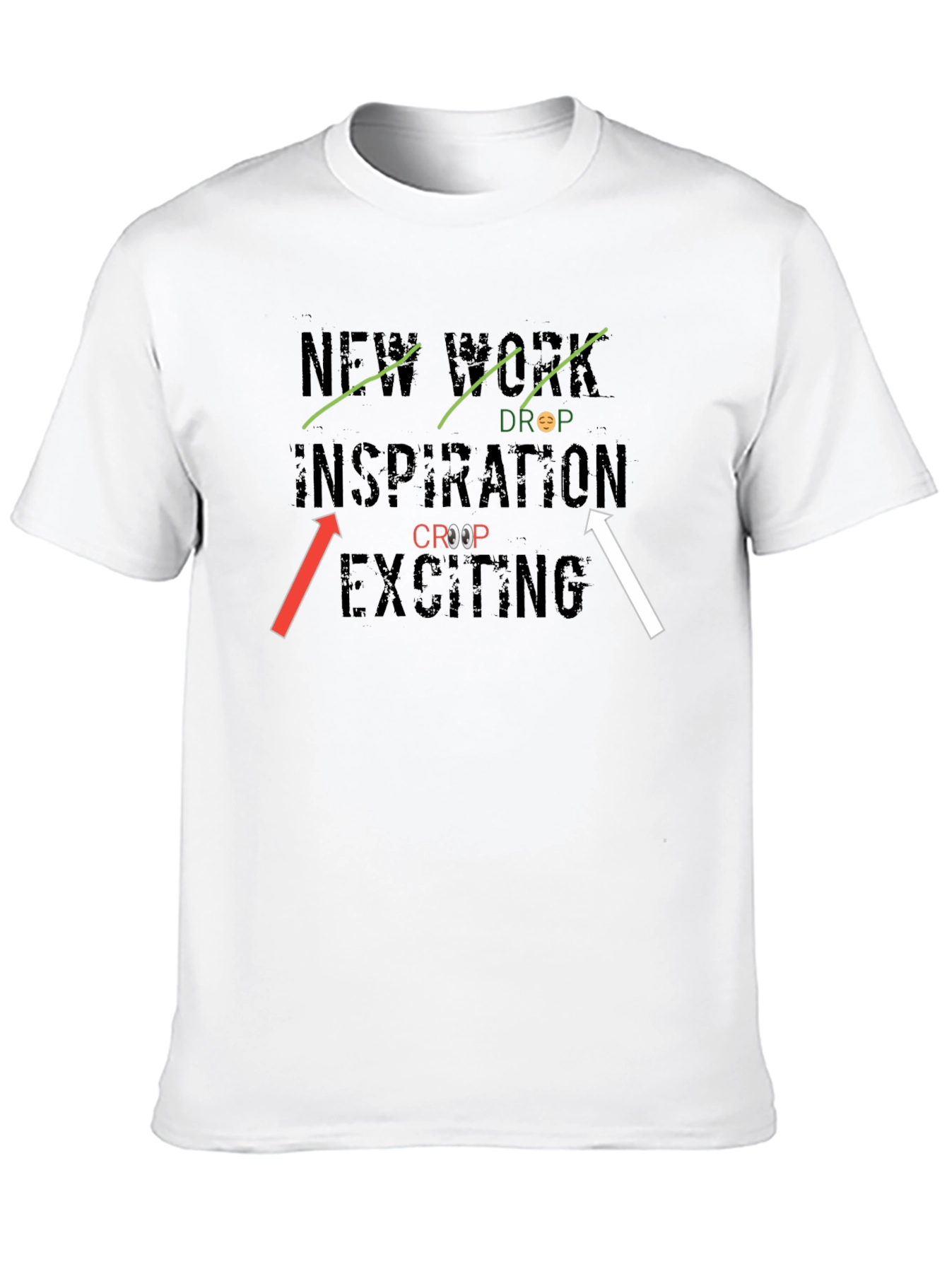 New Work Inspiration Mens Graphic T-Shirt