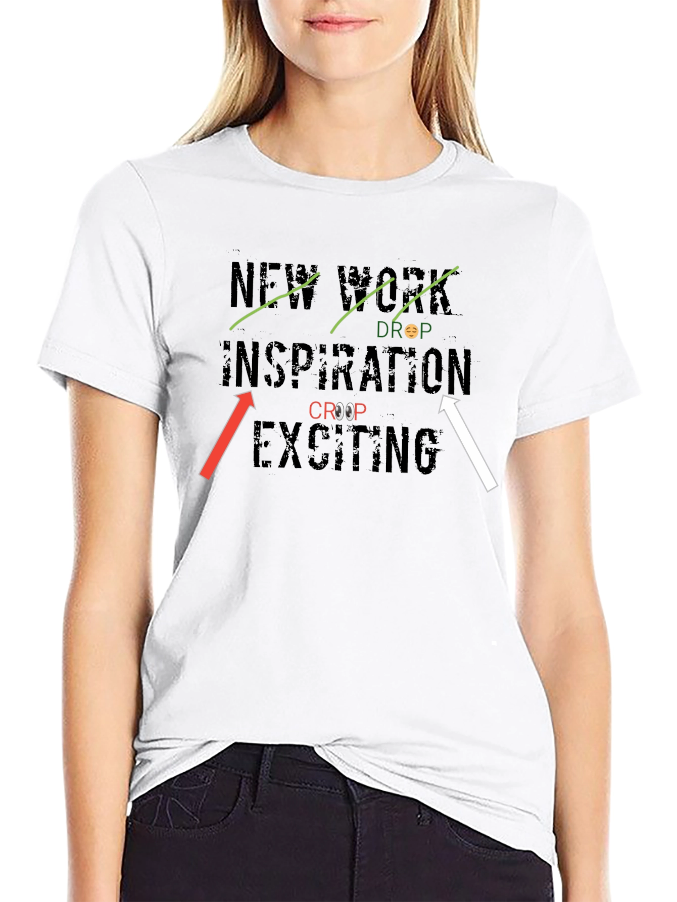 New Work Inspiration Mens Graphic T-Shirt