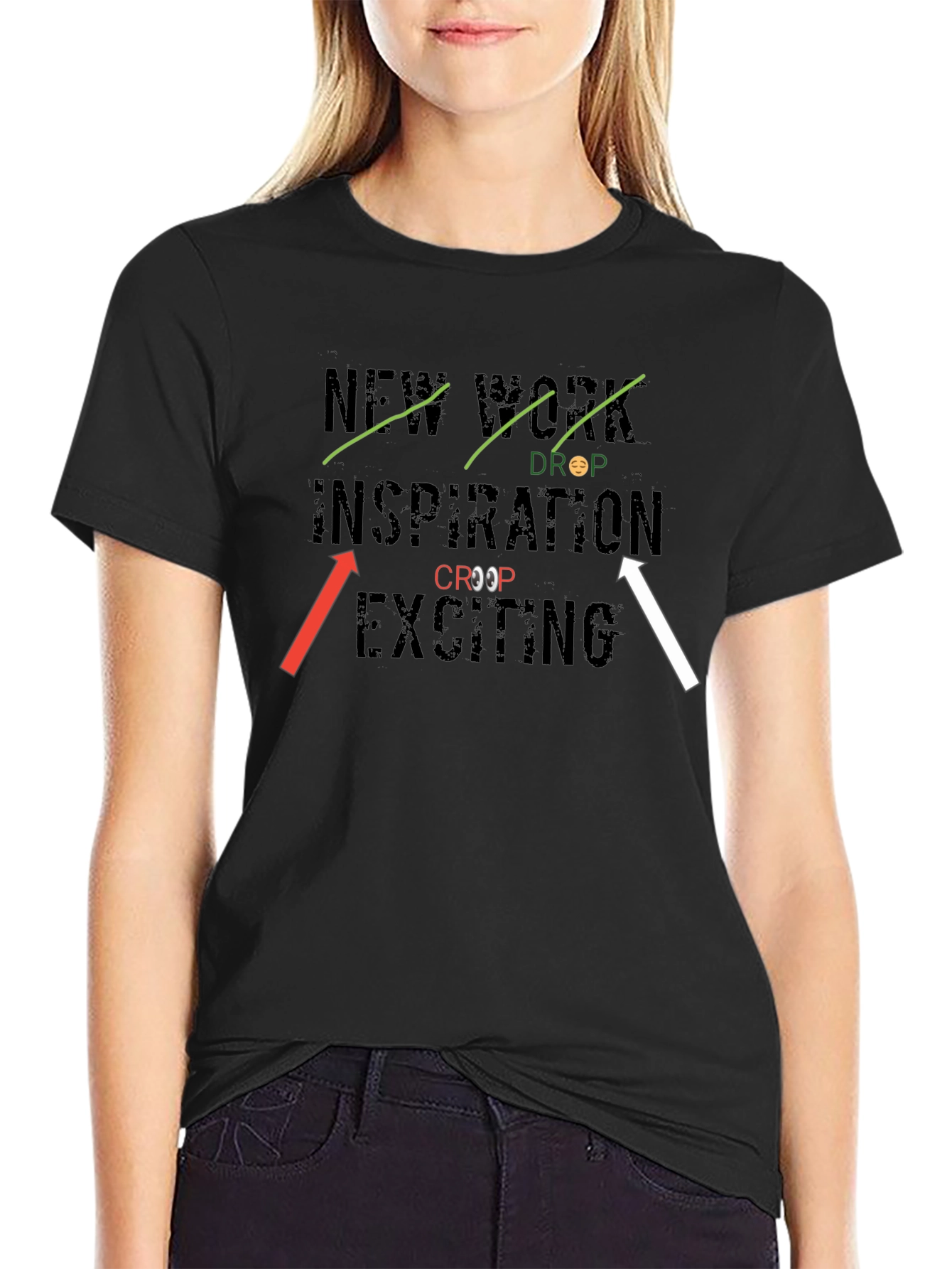 New Work Inspiration Mens Graphic T-Shirt