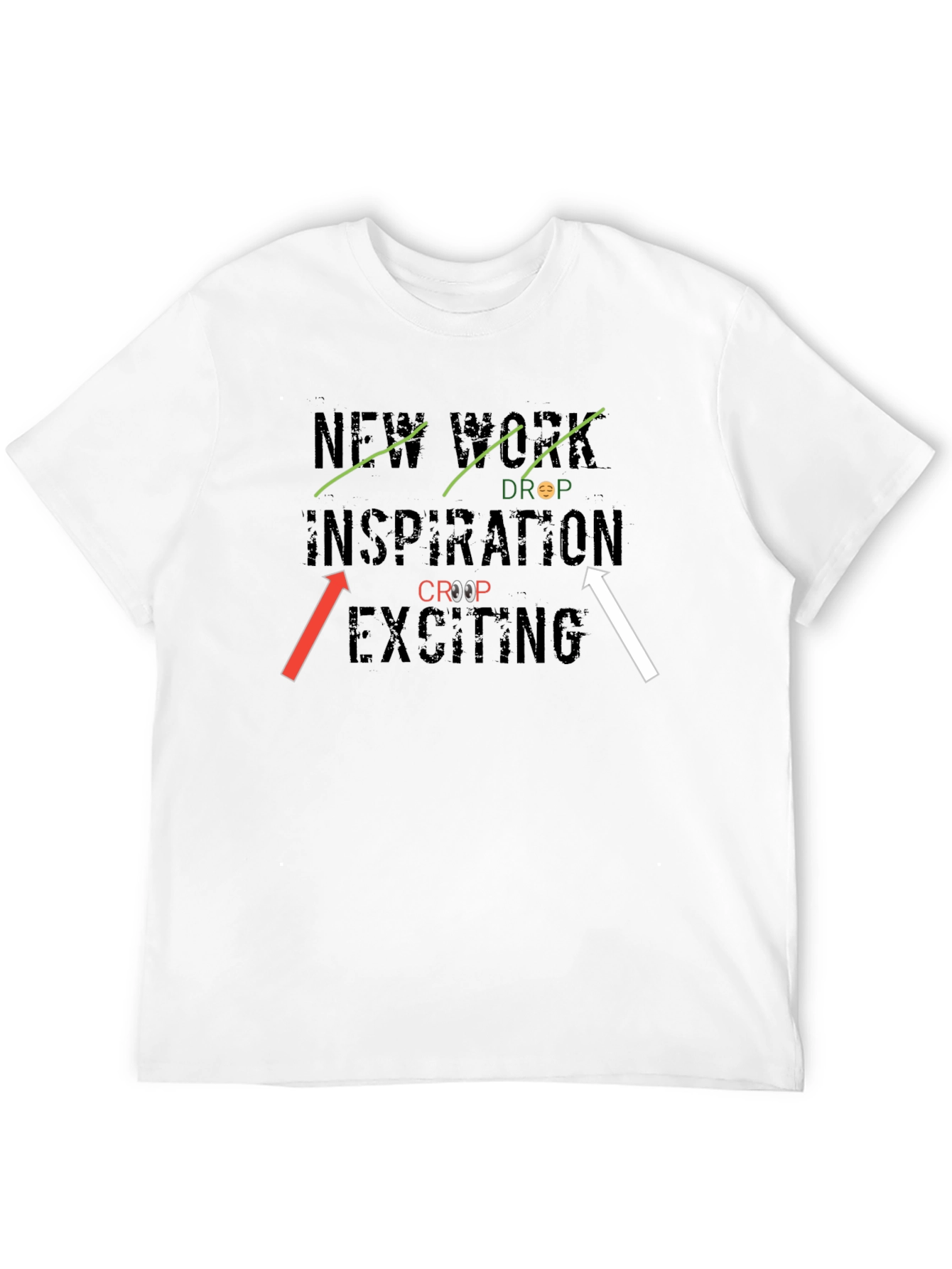 New Work Inspiration Mens Graphic T-Shirt