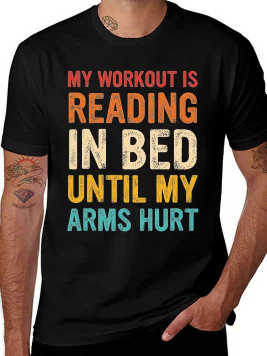 Funny Reading Workout T-Shirt