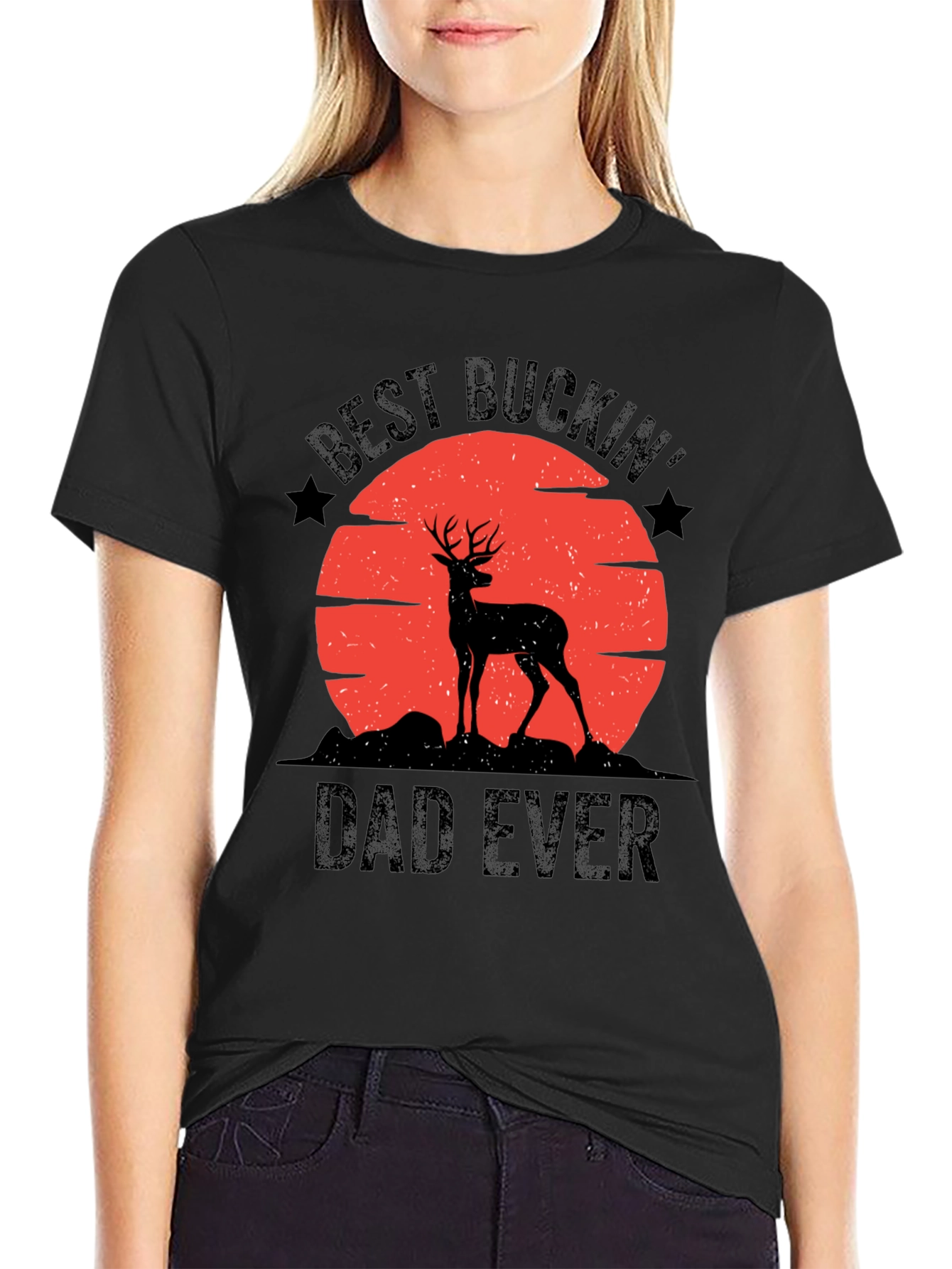 Best Buckin Dad Ever T-Shirt