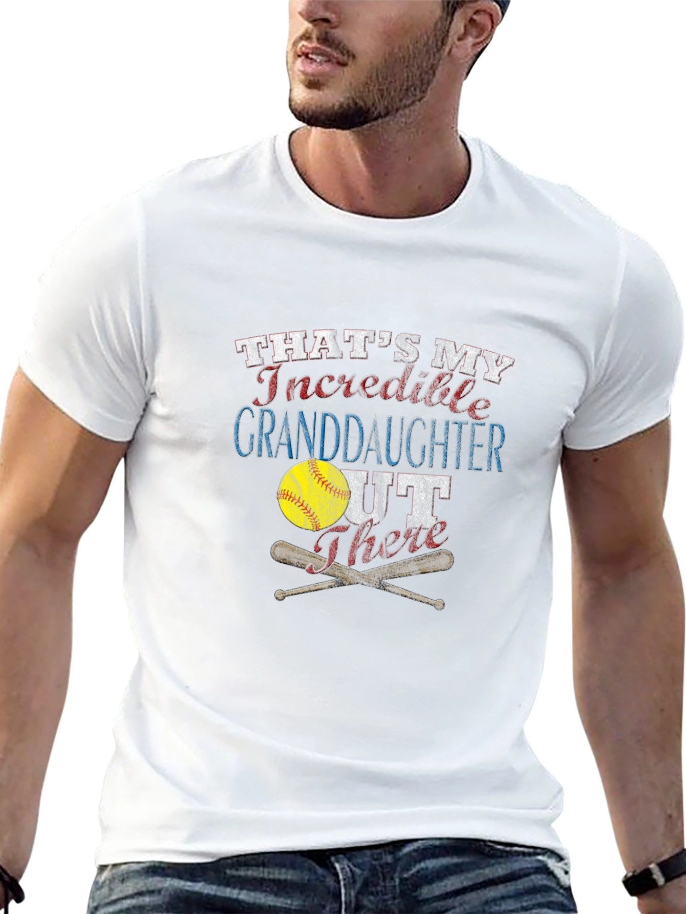 Granddaughter Softball T-Shirt