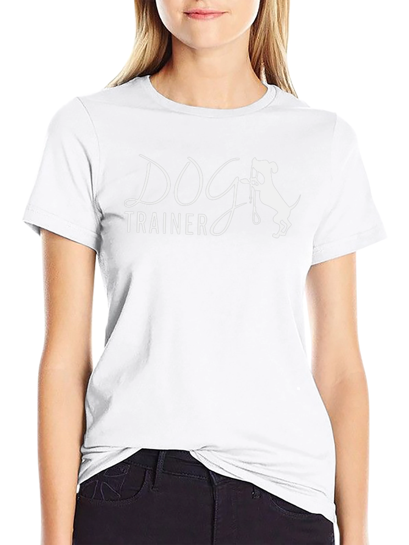 Dog Trainer Graphic Tee - Black
