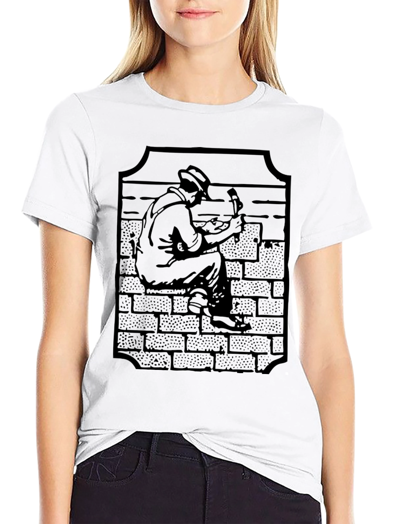 Bricklayer Graphic Tee - Construction Worker T-Shirt