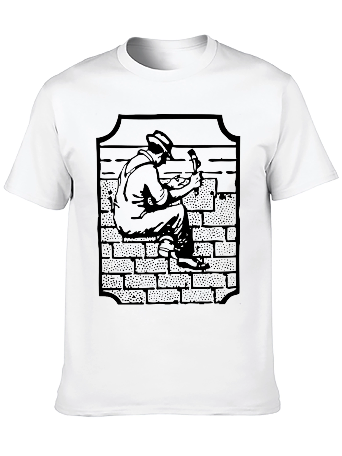 Bricklayer Graphic Tee - Construction Worker T-Shirt