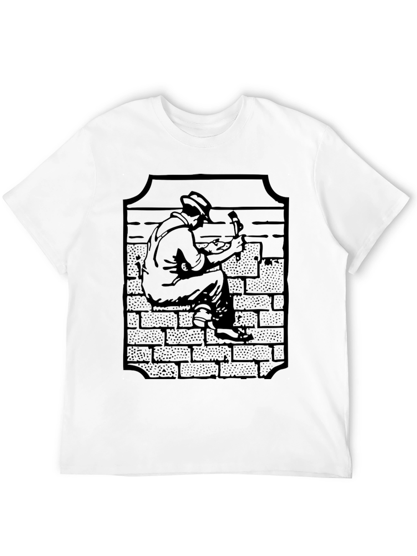 Bricklayer Graphic Tee - Construction Worker T-Shirt