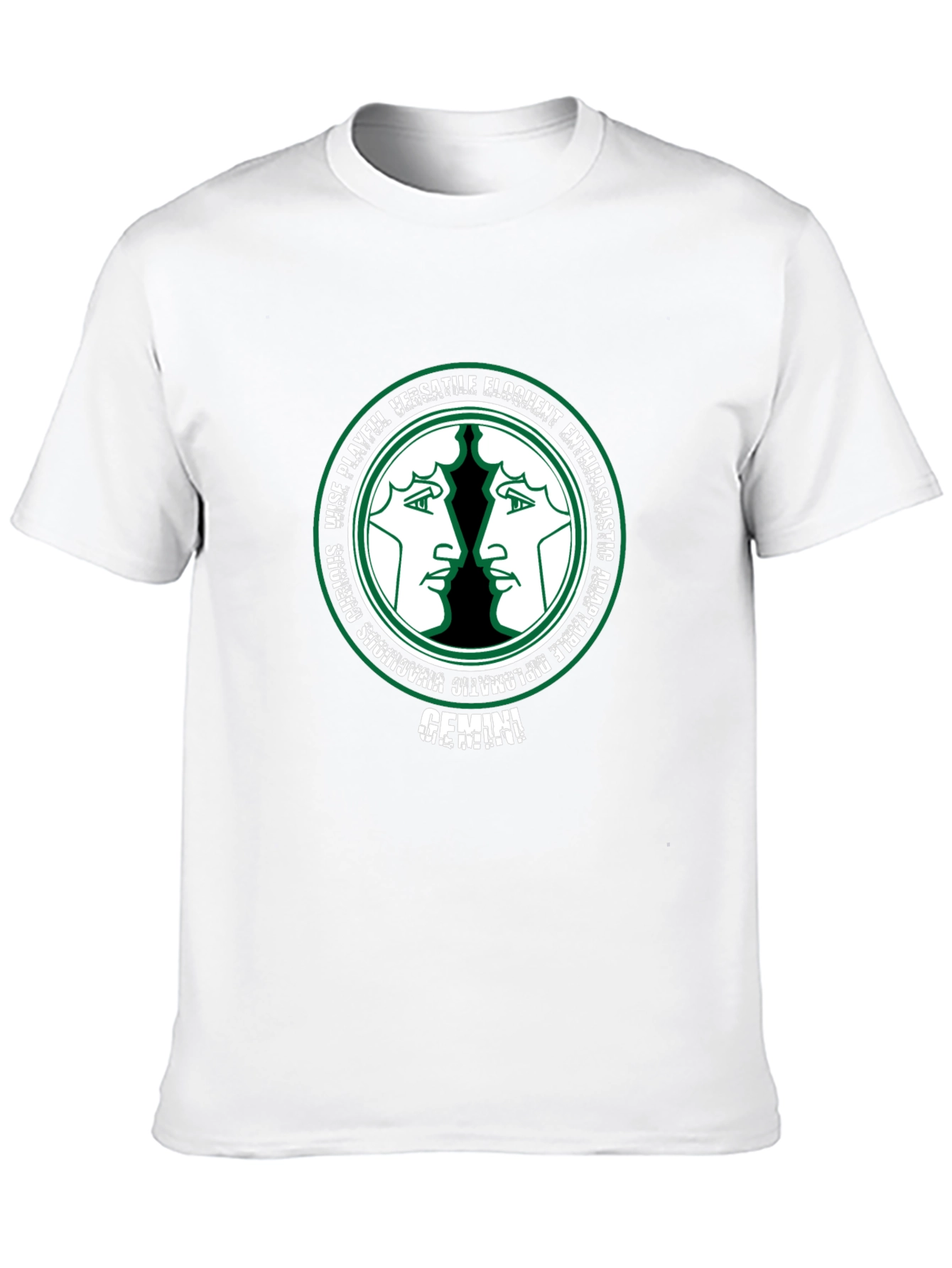 Gemini Zodiac T-Shirt - Versatile & Playful Design