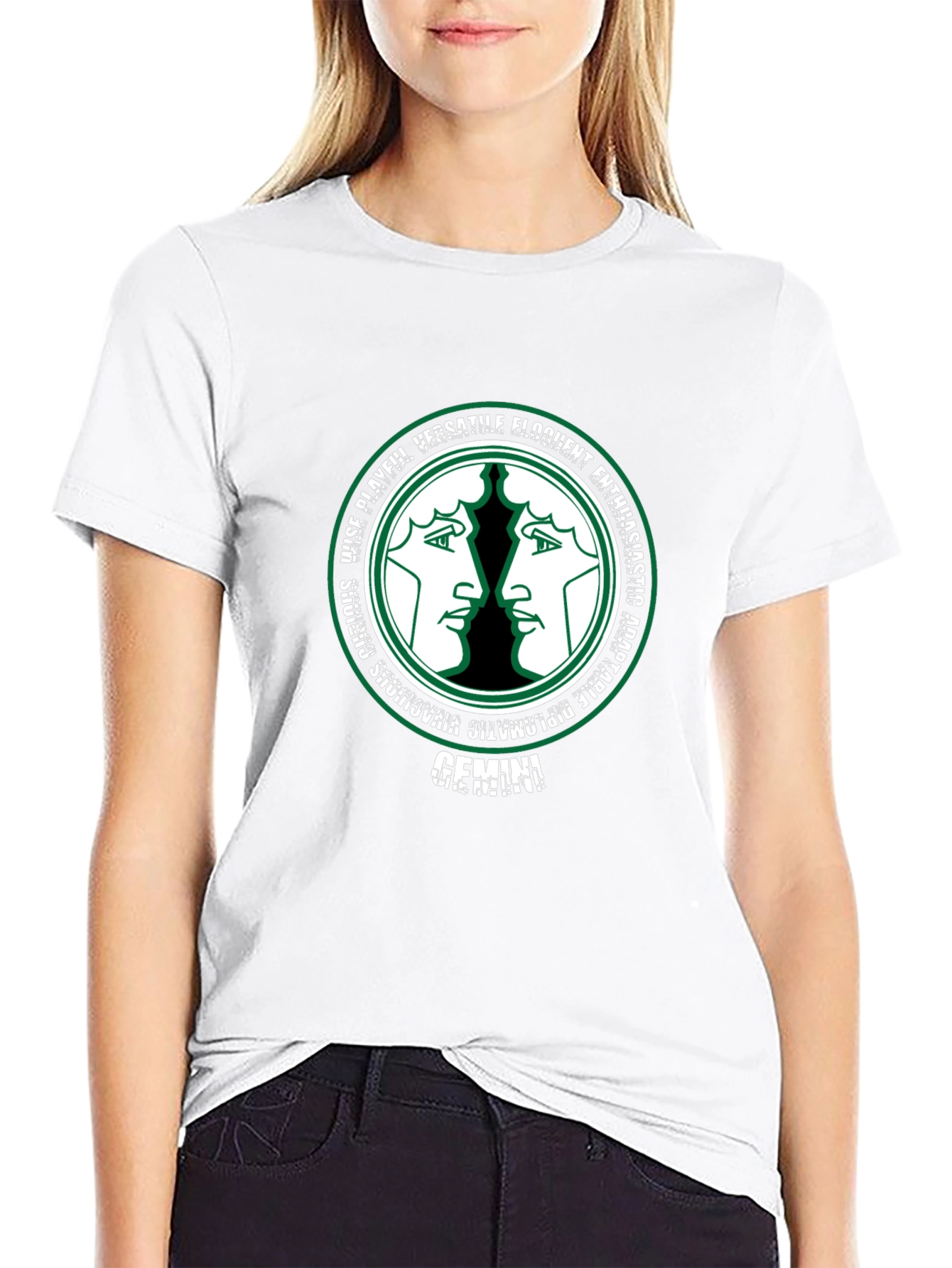 Gemini Zodiac T-Shirt - Versatile & Playful Design