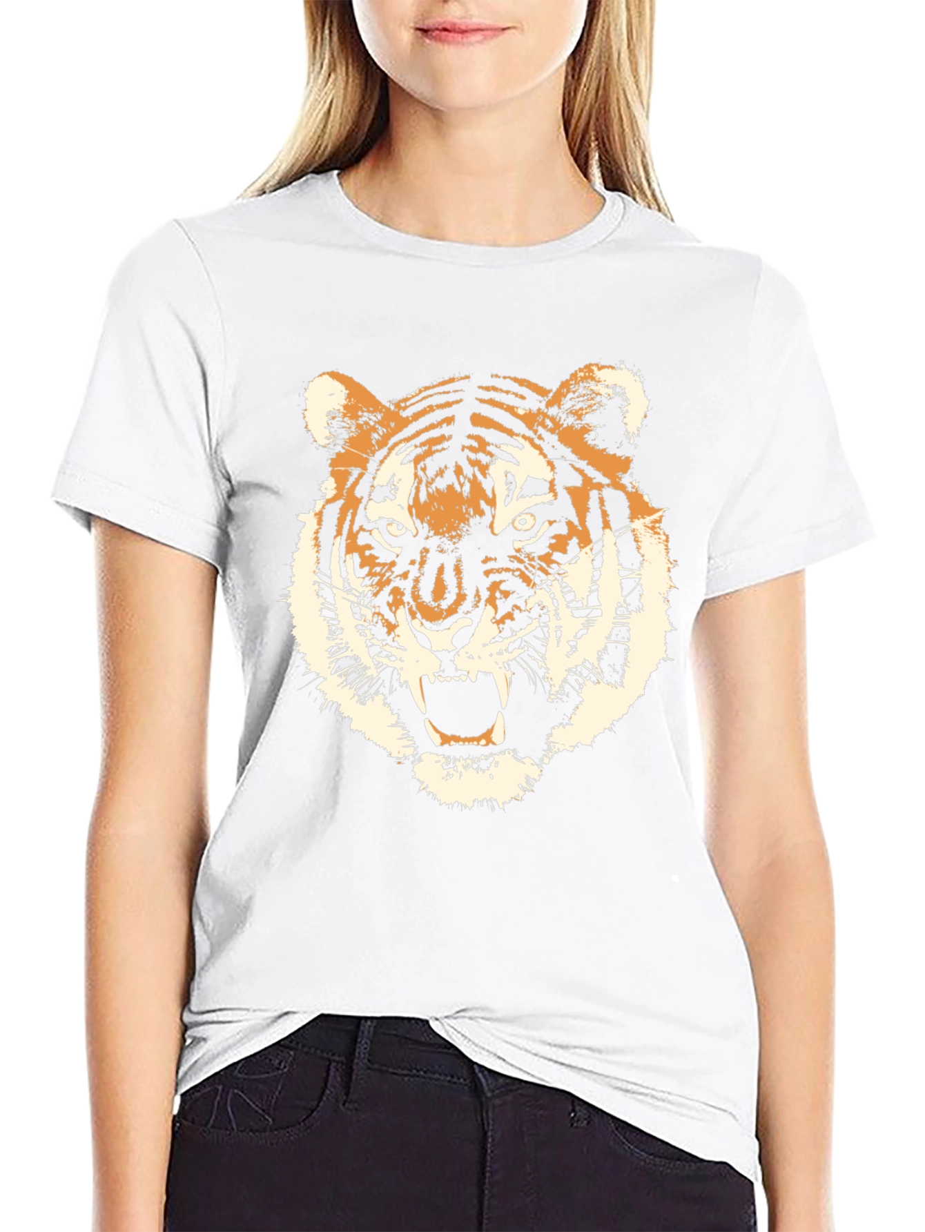 Black Tiger Graphic Tee